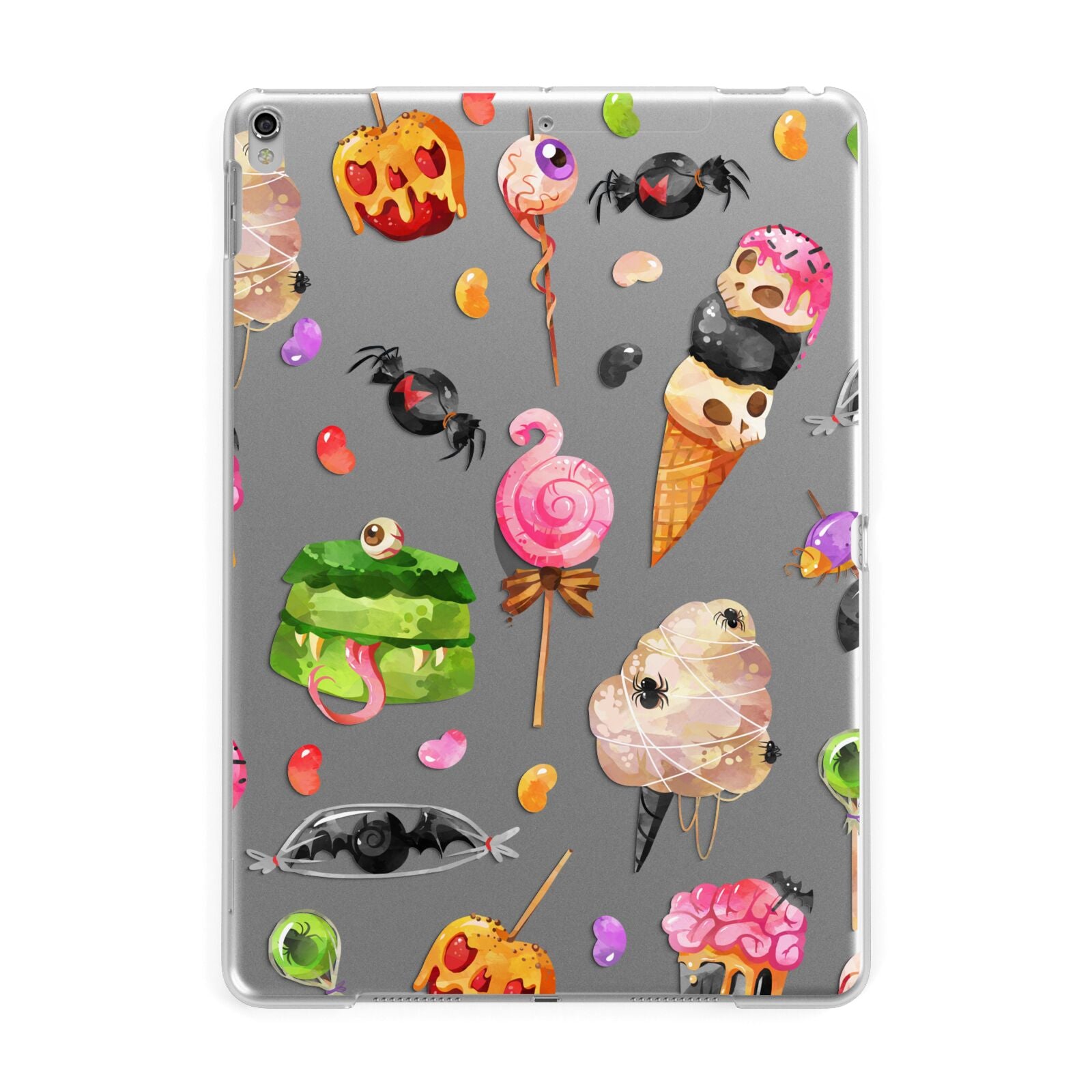 Halloween Cakes and Candy Apple iPad Silver Case