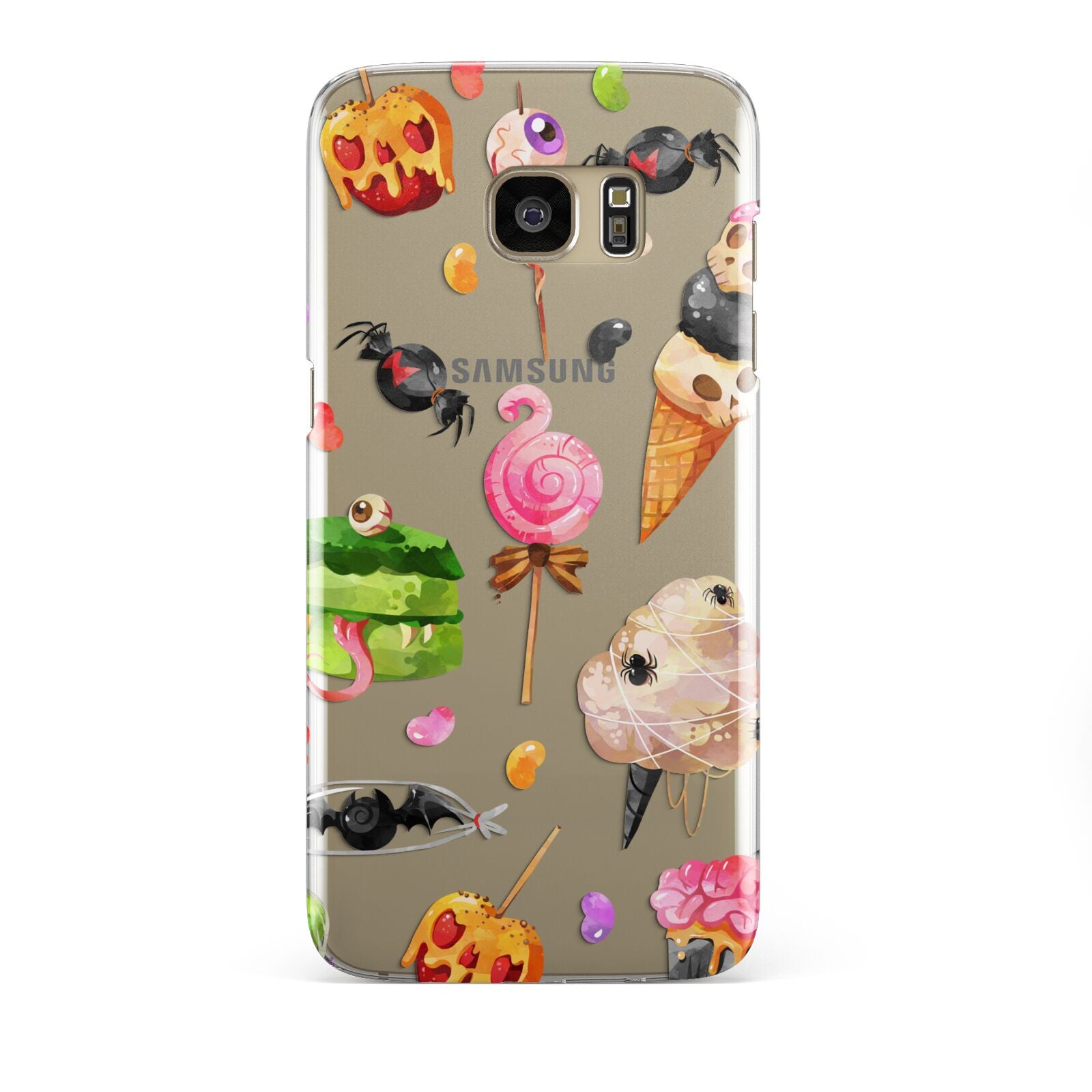 Halloween Cakes and Candy Samsung Galaxy S7 Edge Case