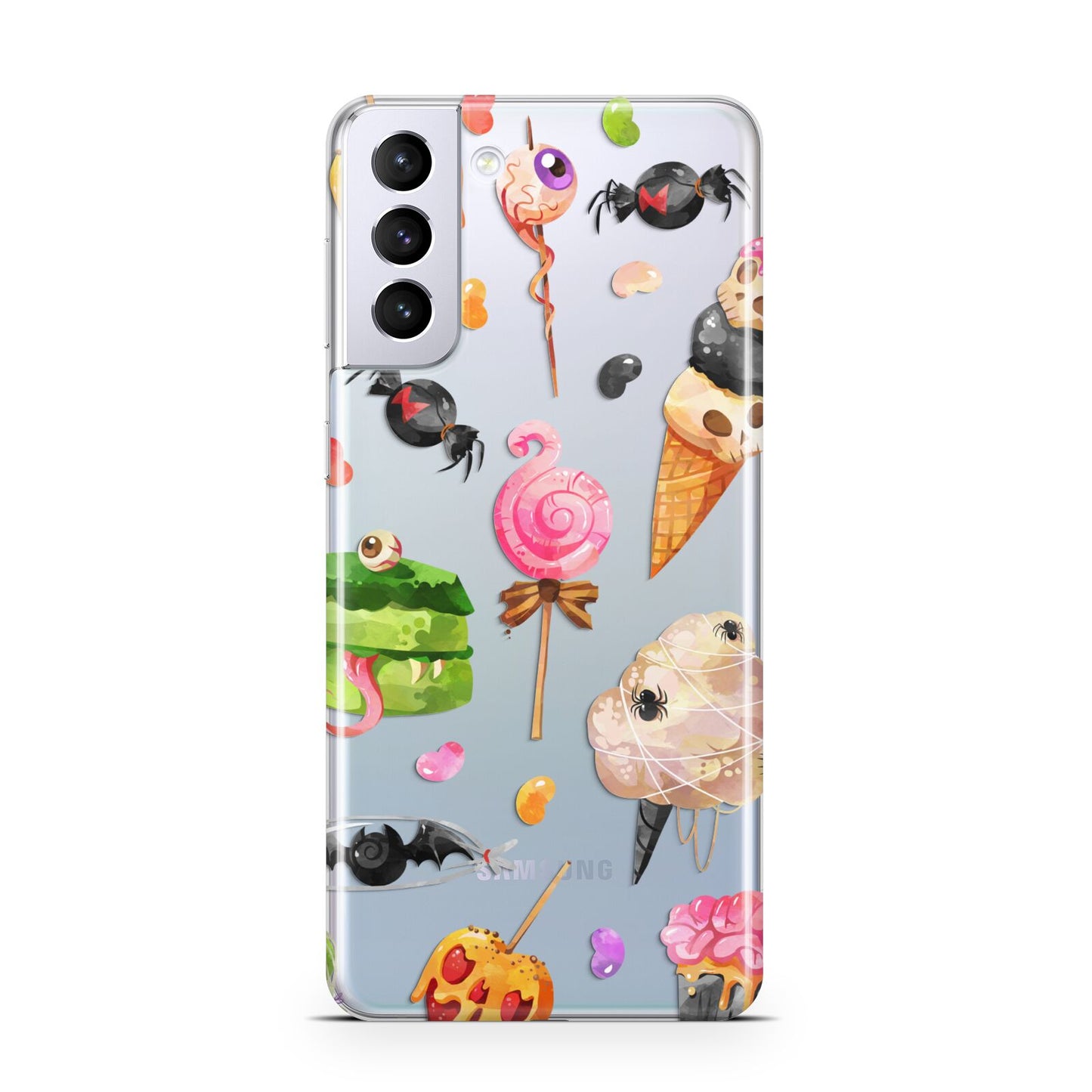 Halloween Cakes and Candy Samsung S21 Plus Case