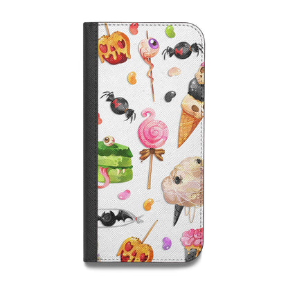 Halloween Cakes and Candy Vegan Leather Flip Samsung Case