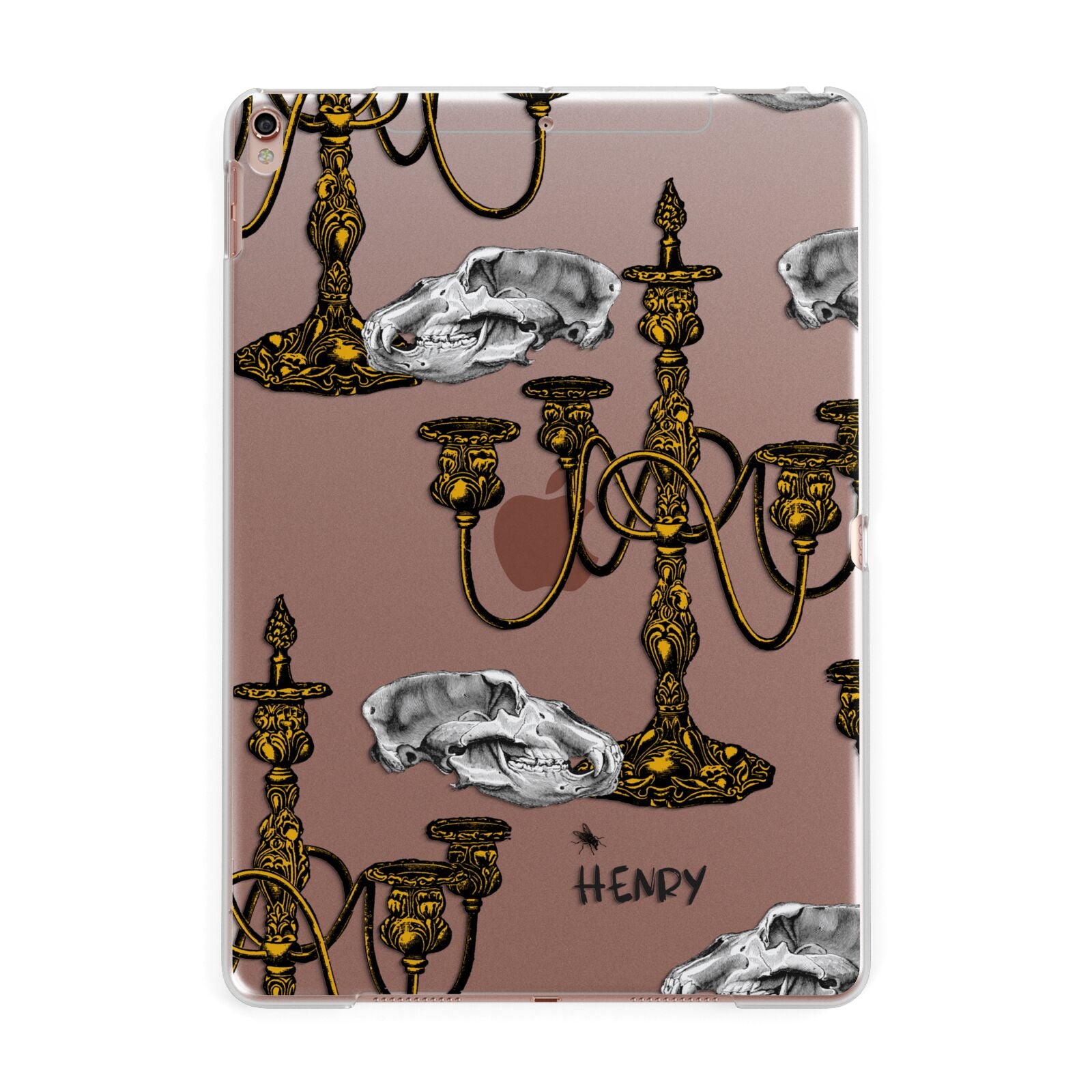 Halloween Candelabra Custom Apple iPad Rose Gold Case