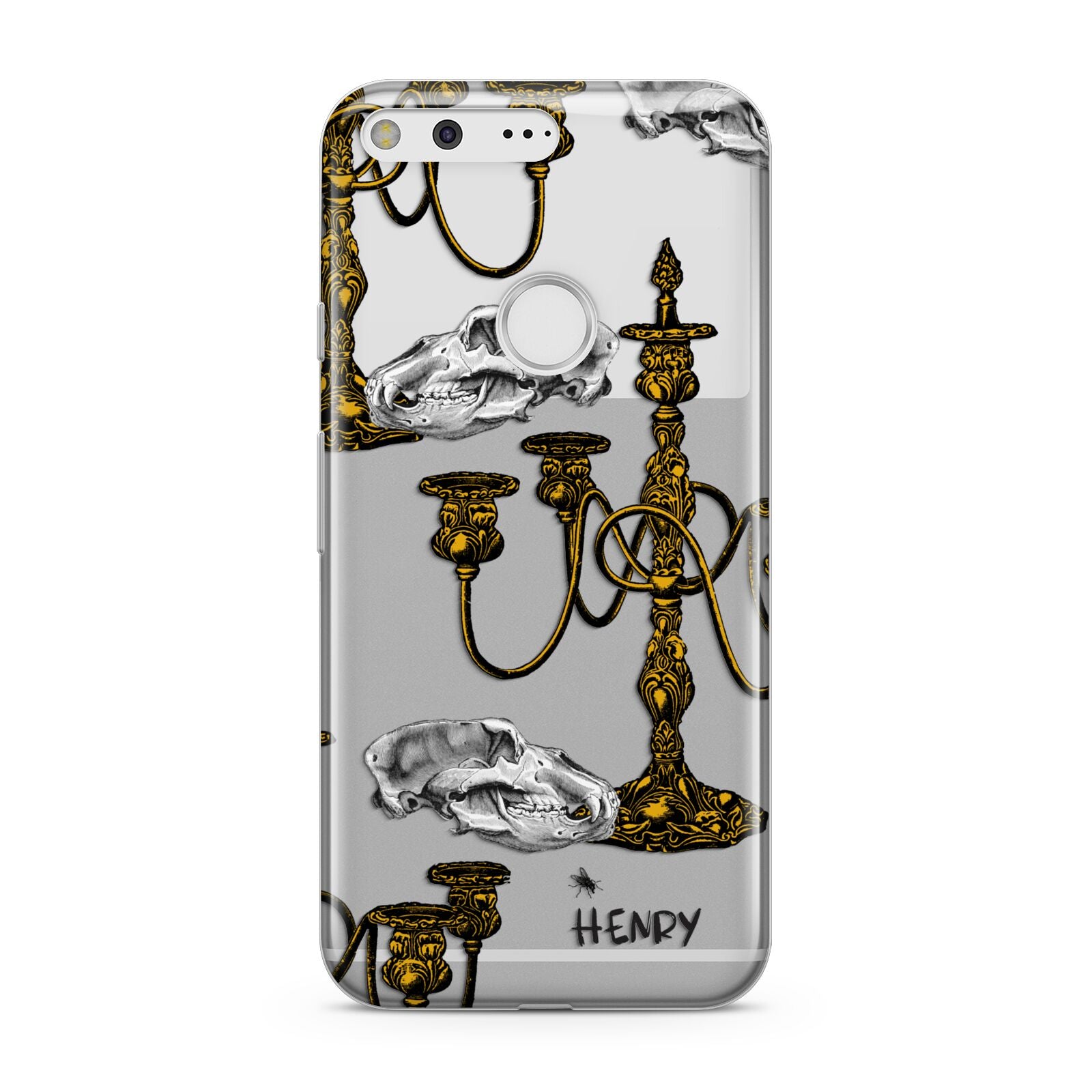 Halloween Candelabra Custom Google Pixel Case