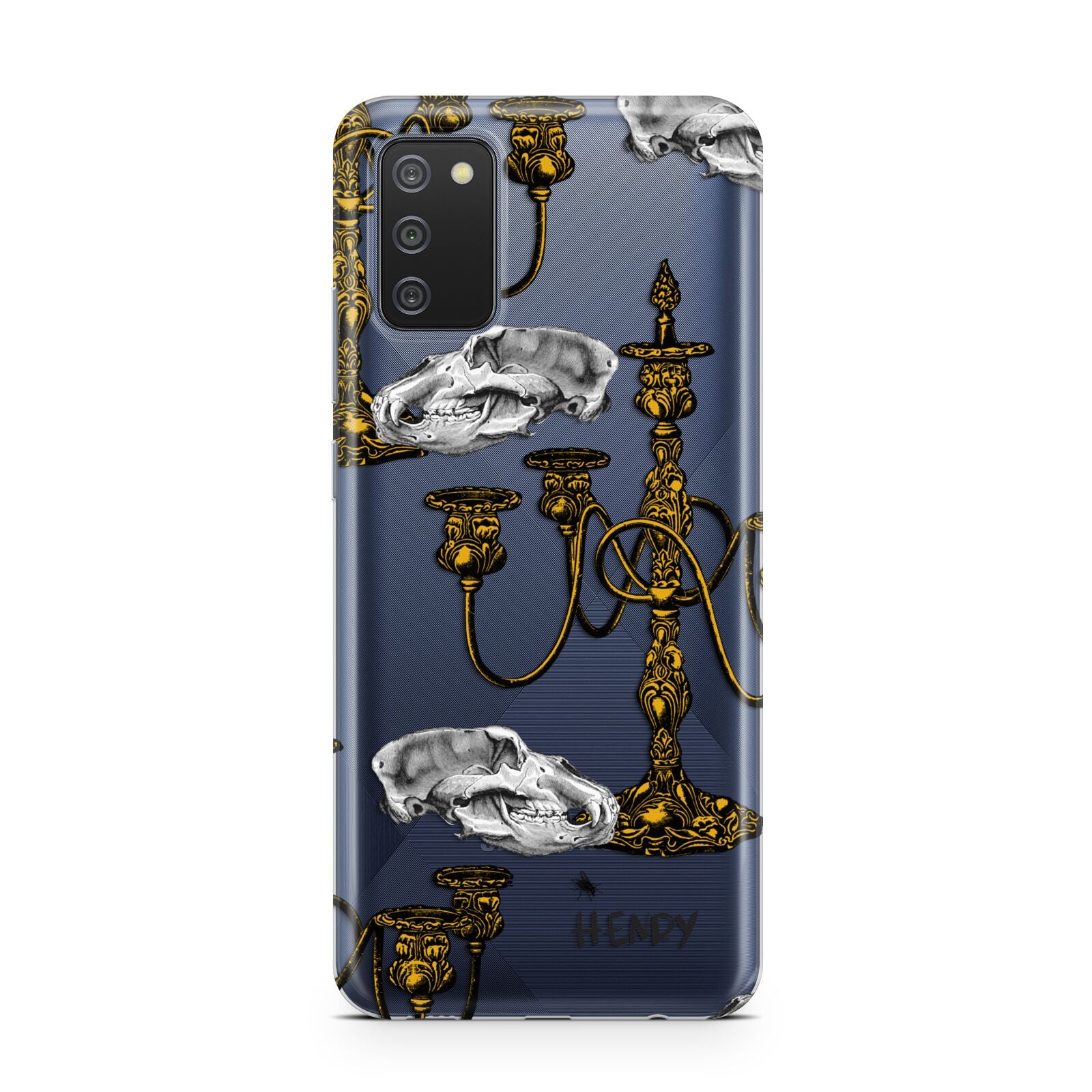 Halloween Candelabra Custom Samsung A02s Case