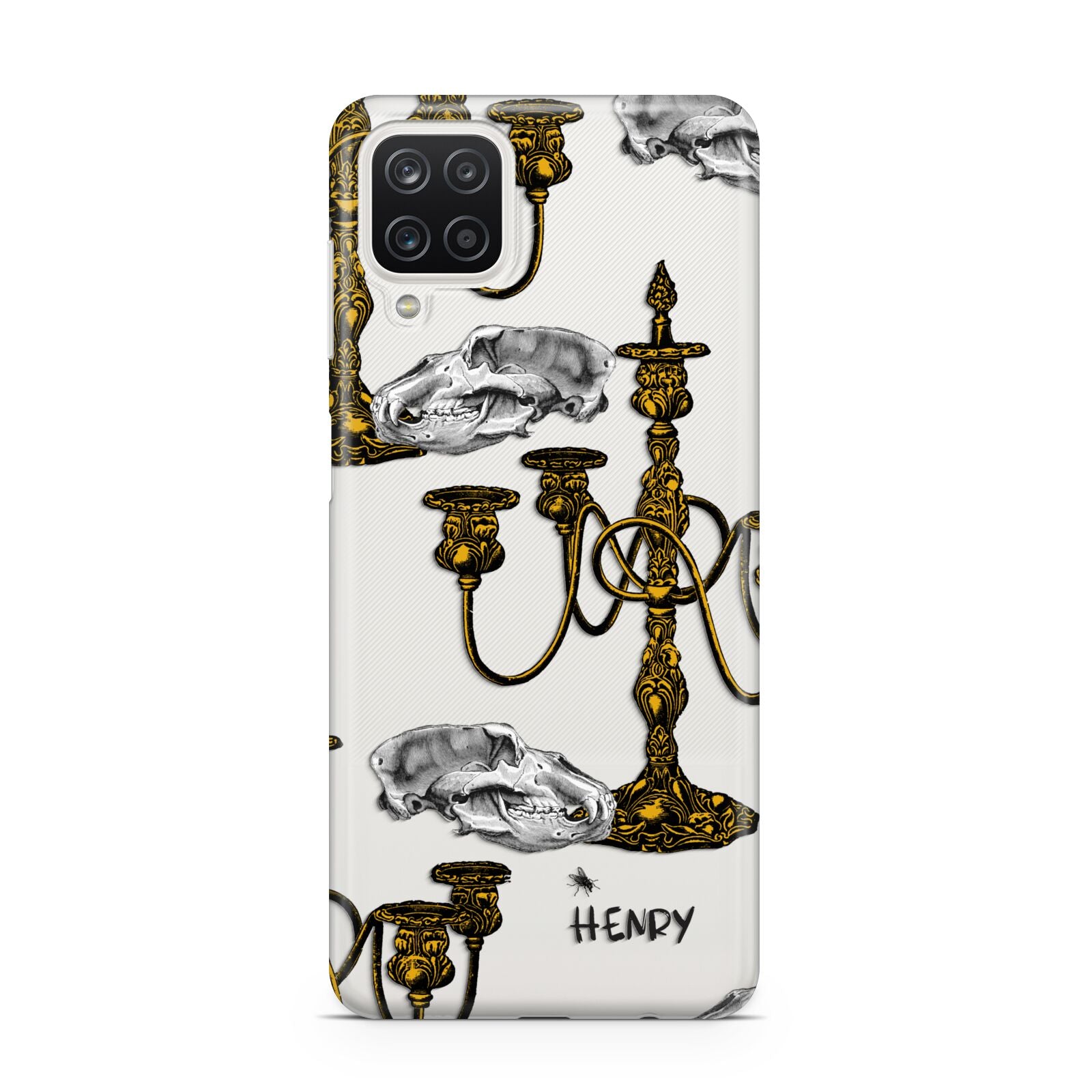 Halloween Candelabra Custom Samsung A12 Case