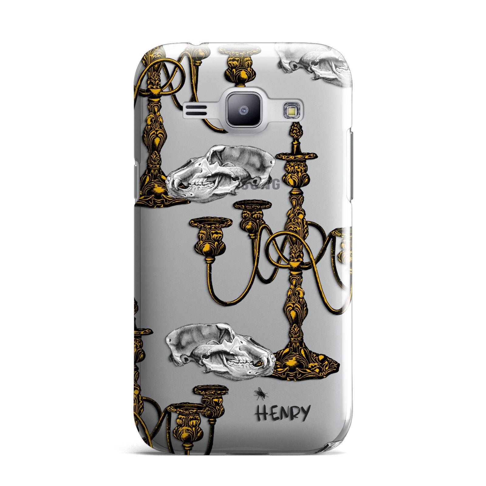 Halloween Candelabra Custom Samsung Galaxy J1 2015 Case