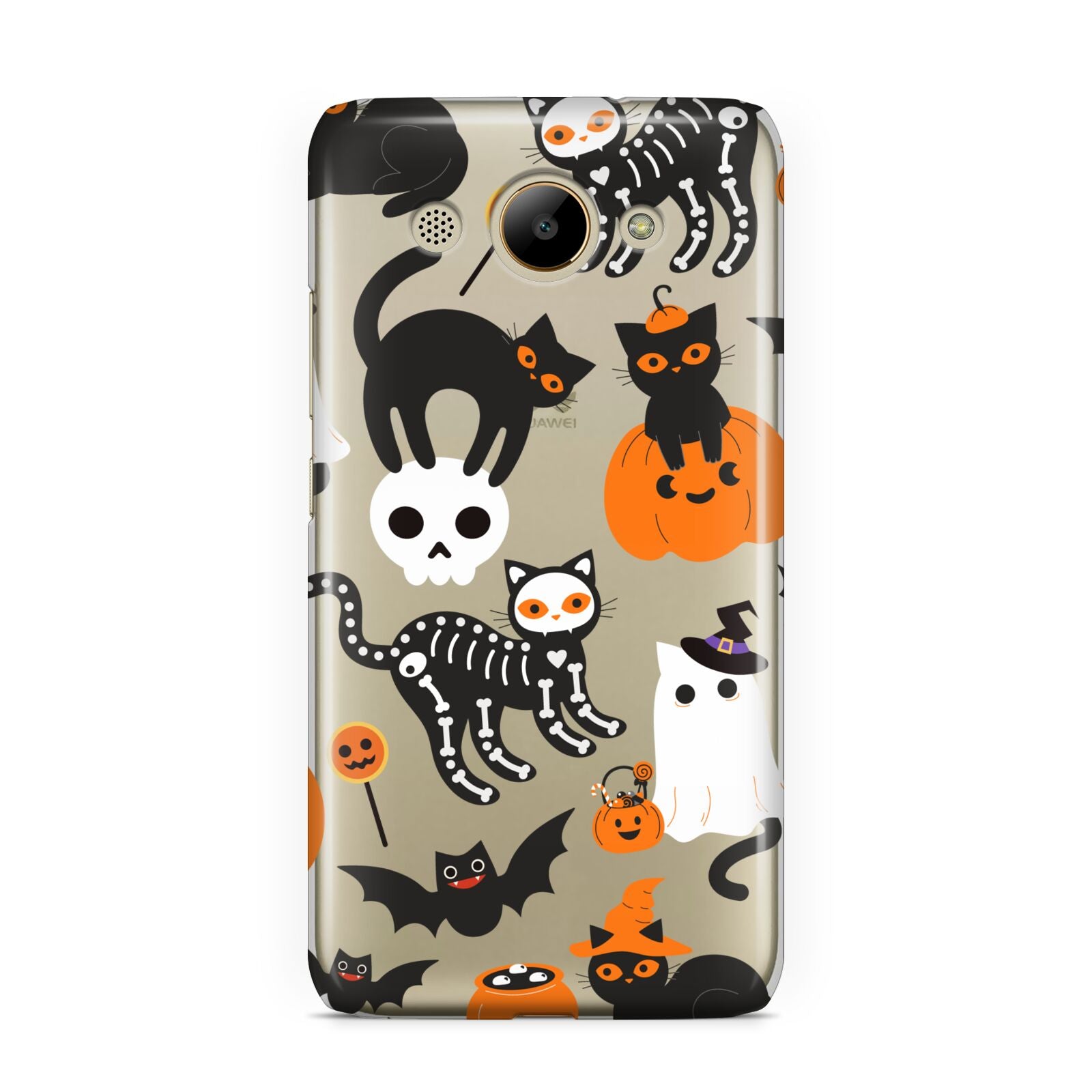 Halloween Cats Huawei Y3 2017