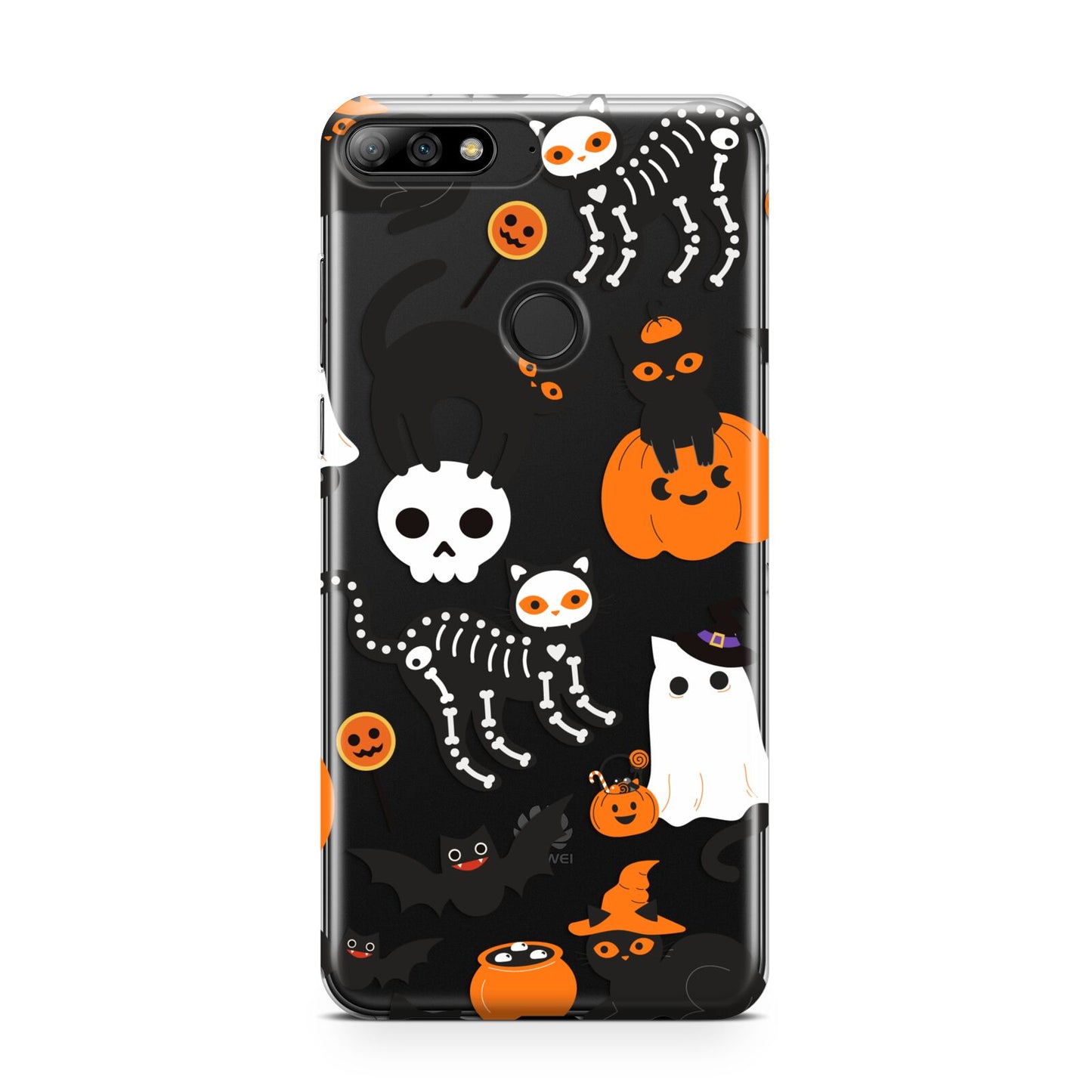 Halloween Cats Huawei Y7 2018