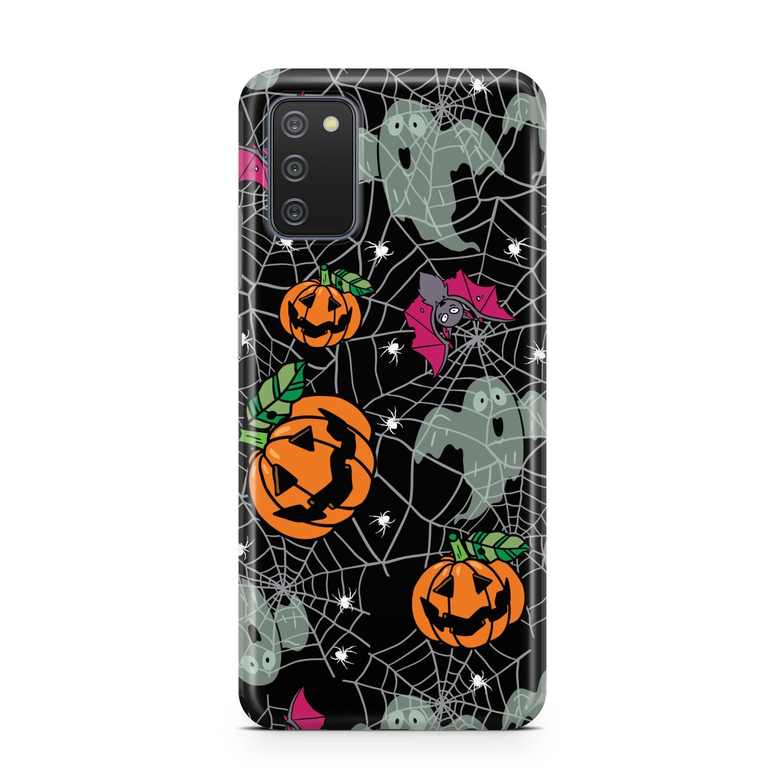 Halloween Cobwebs Samsung A02s Case