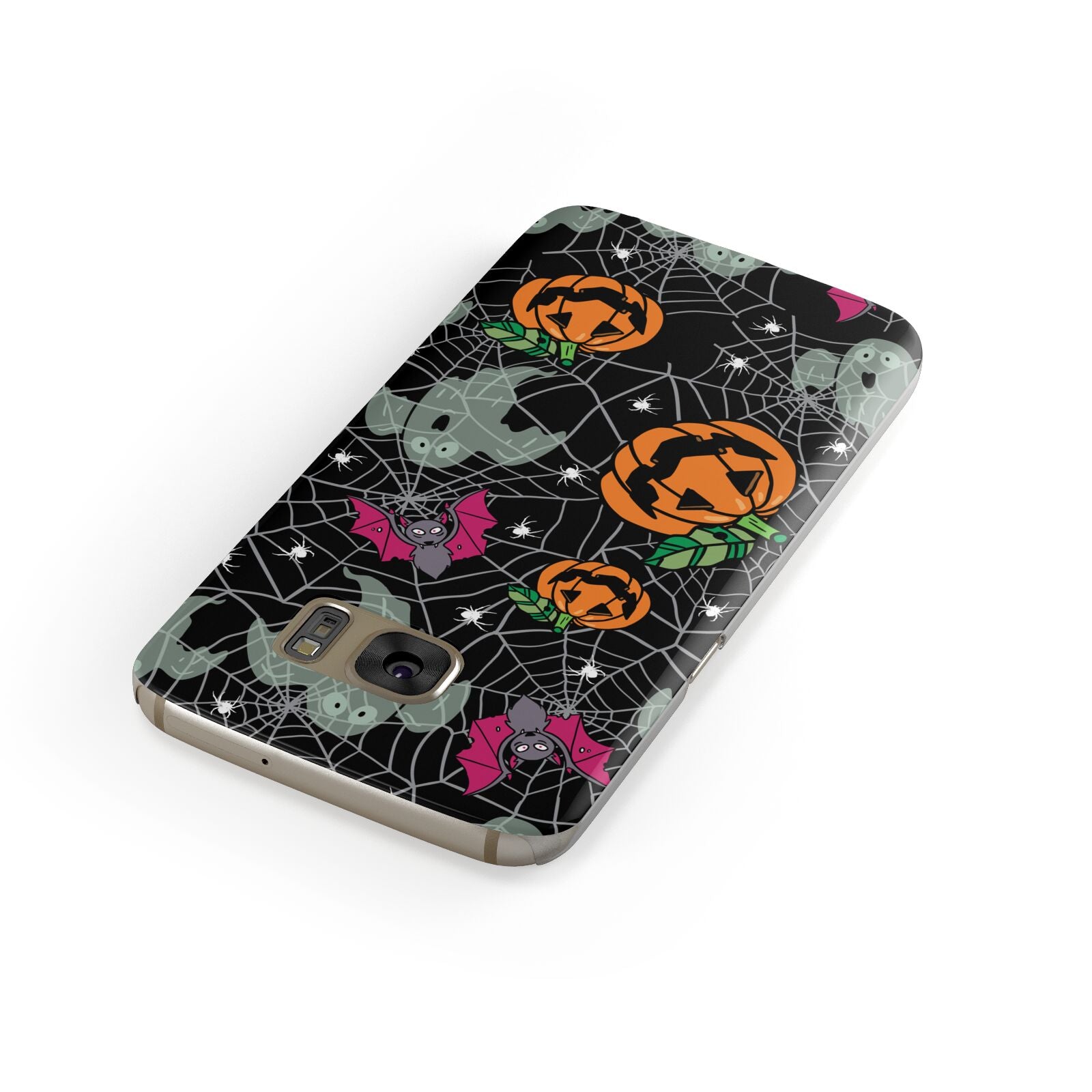 Halloween Cobwebs Samsung Galaxy Case Front Close Up