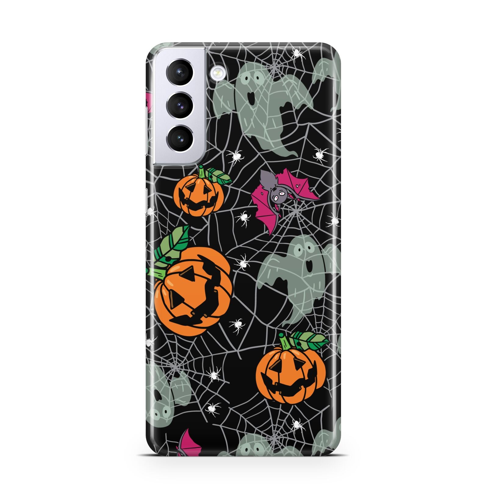 Halloween Cobwebs Samsung S21 Plus Case