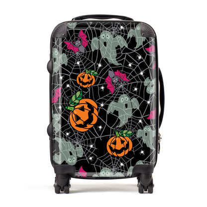 Halloween Cobwebs Suitcase