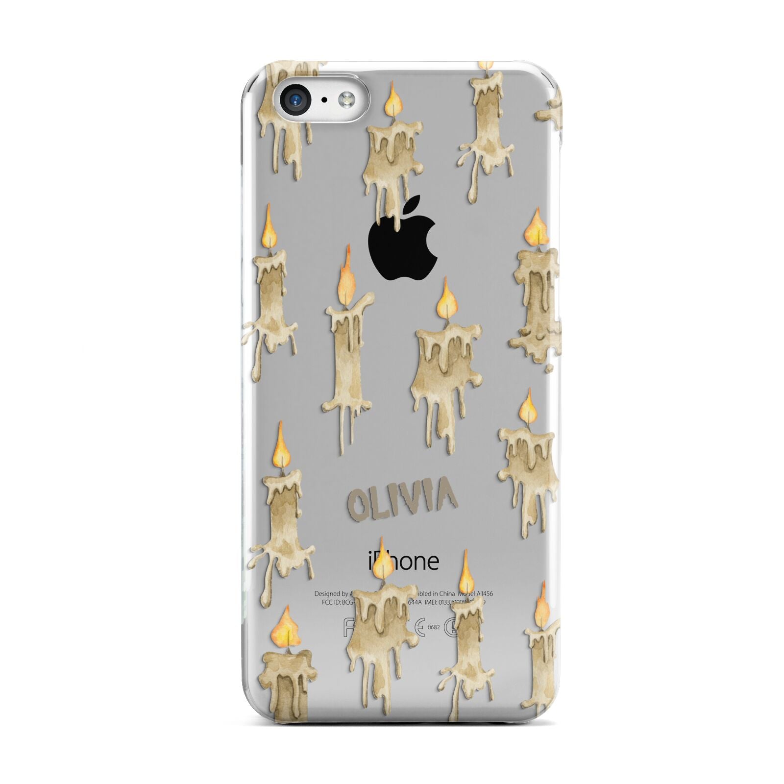 Halloween Creepy Candles Custom Apple iPhone 5c Case