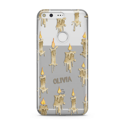 Halloween Creepy Candles Custom Google Pixel Case