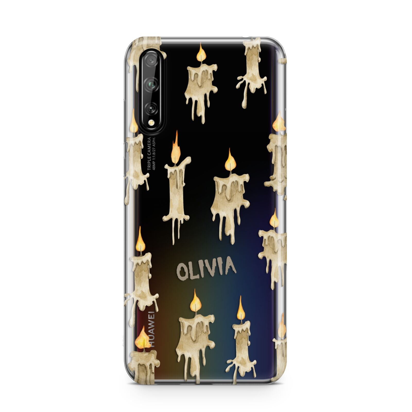 Halloween Creepy Candles Custom Huawei Enjoy 10s Phone Case