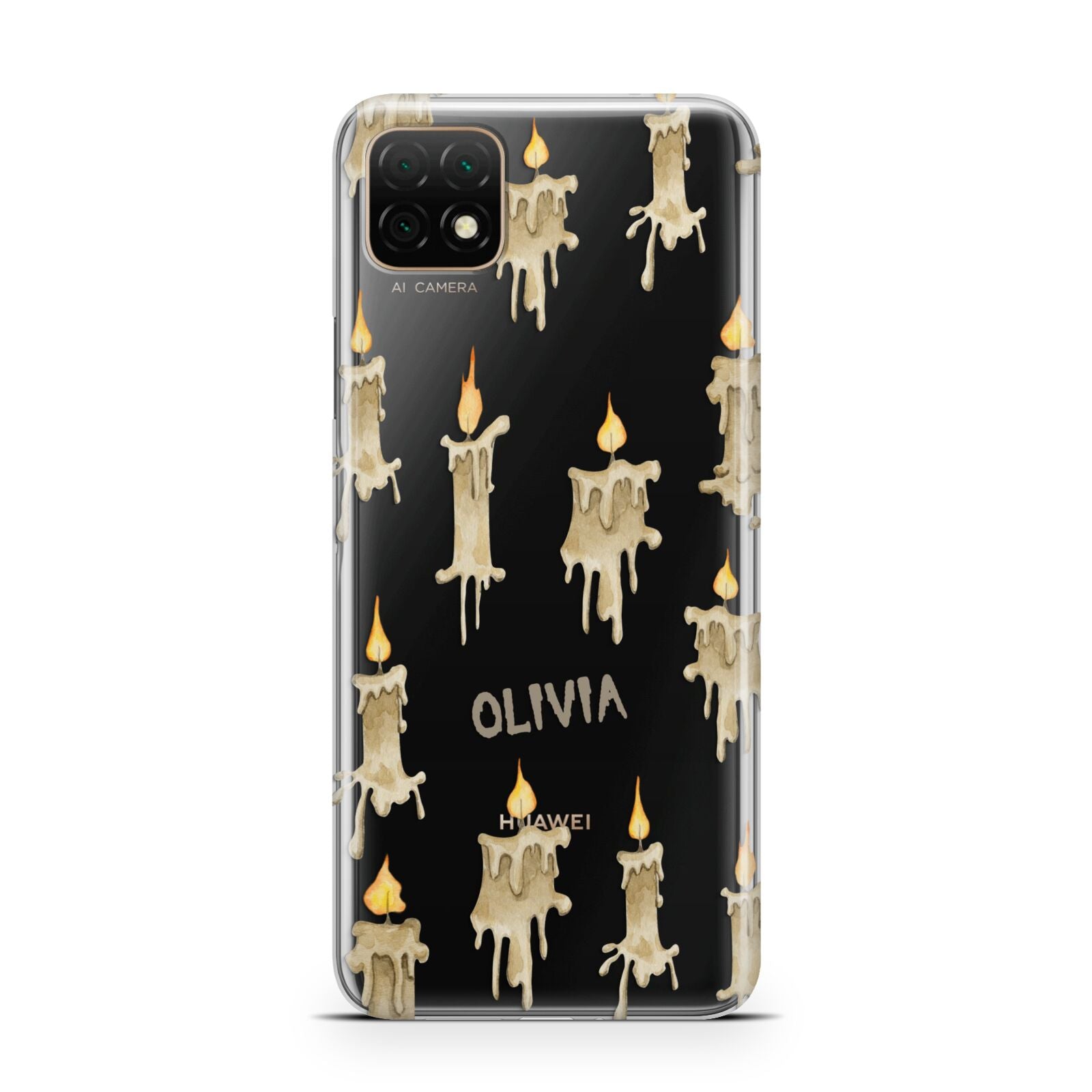 Halloween Creepy Candles Custom Huawei Enjoy 20 Phone Case