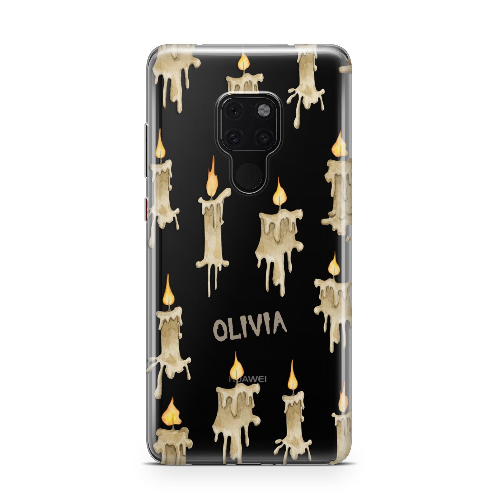 Halloween Creepy Candles Custom Huawei Mate 20 Phone Case