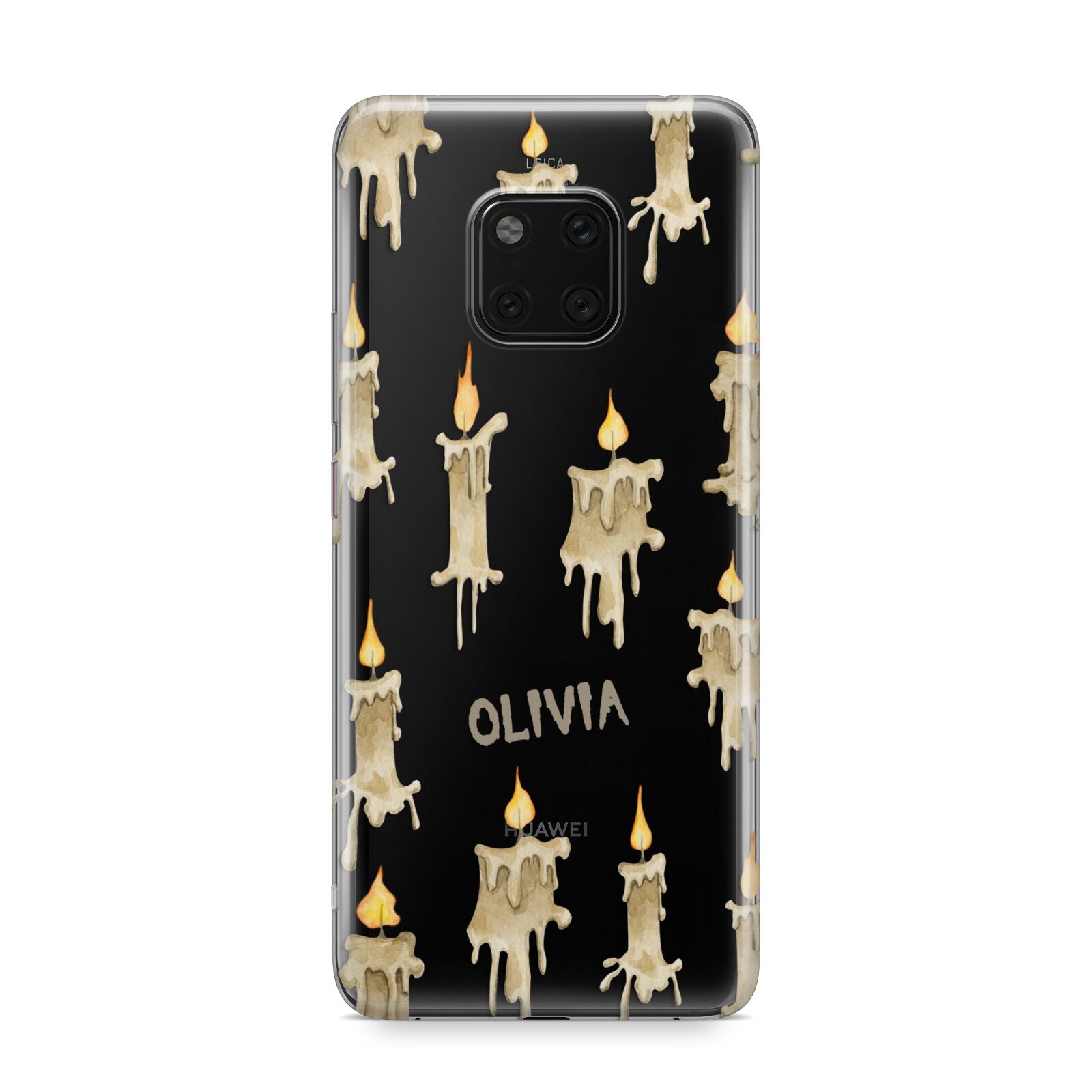 Halloween Creepy Candles Custom Huawei Mate 20 Pro Phone Case