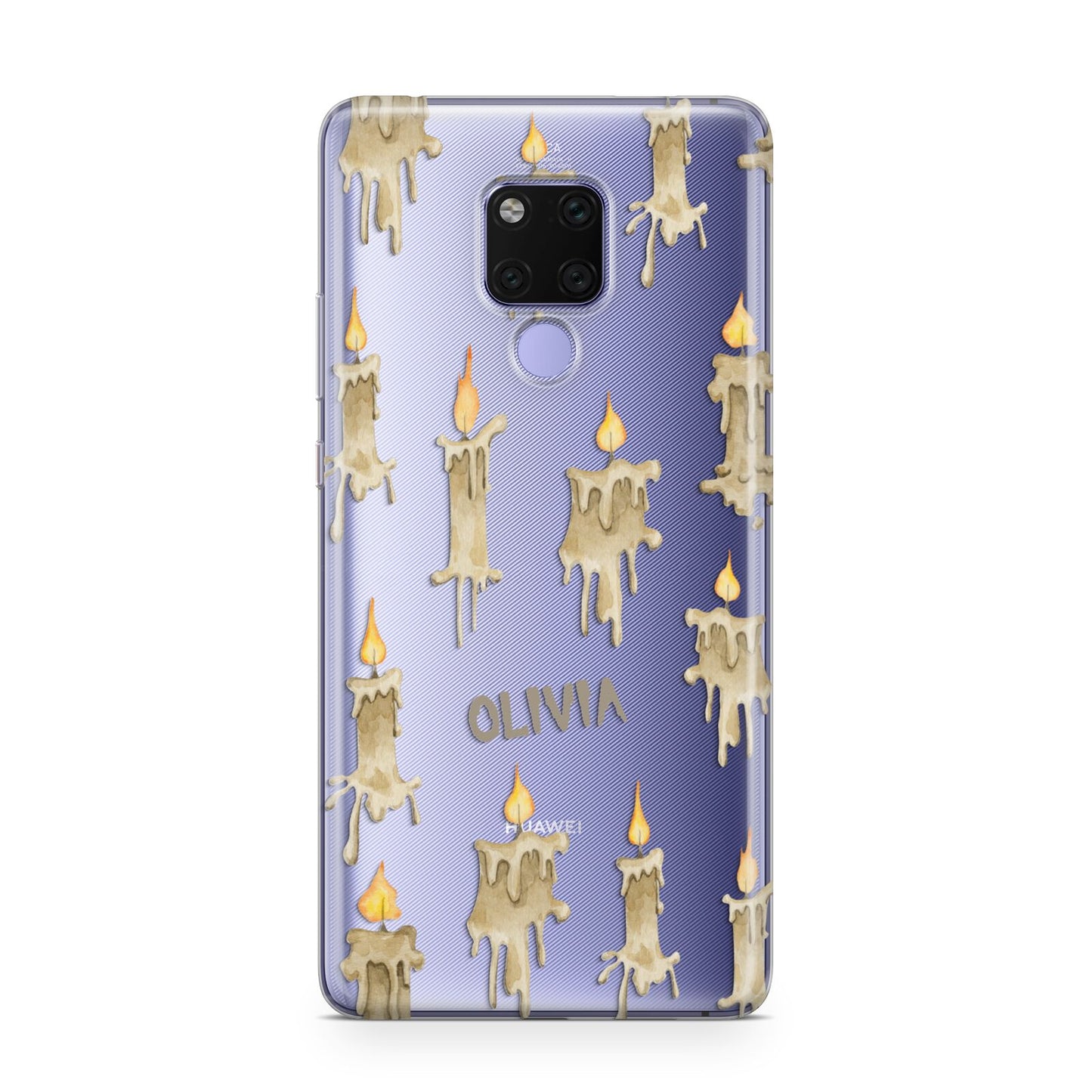 Halloween Creepy Candles Custom Huawei Mate 20X Phone Case