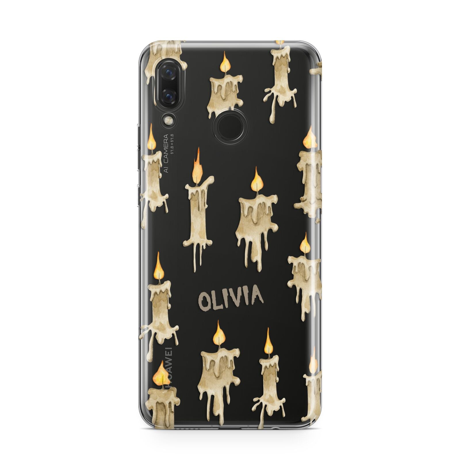 Halloween Creepy Candles Custom Huawei Nova 3 Phone Case