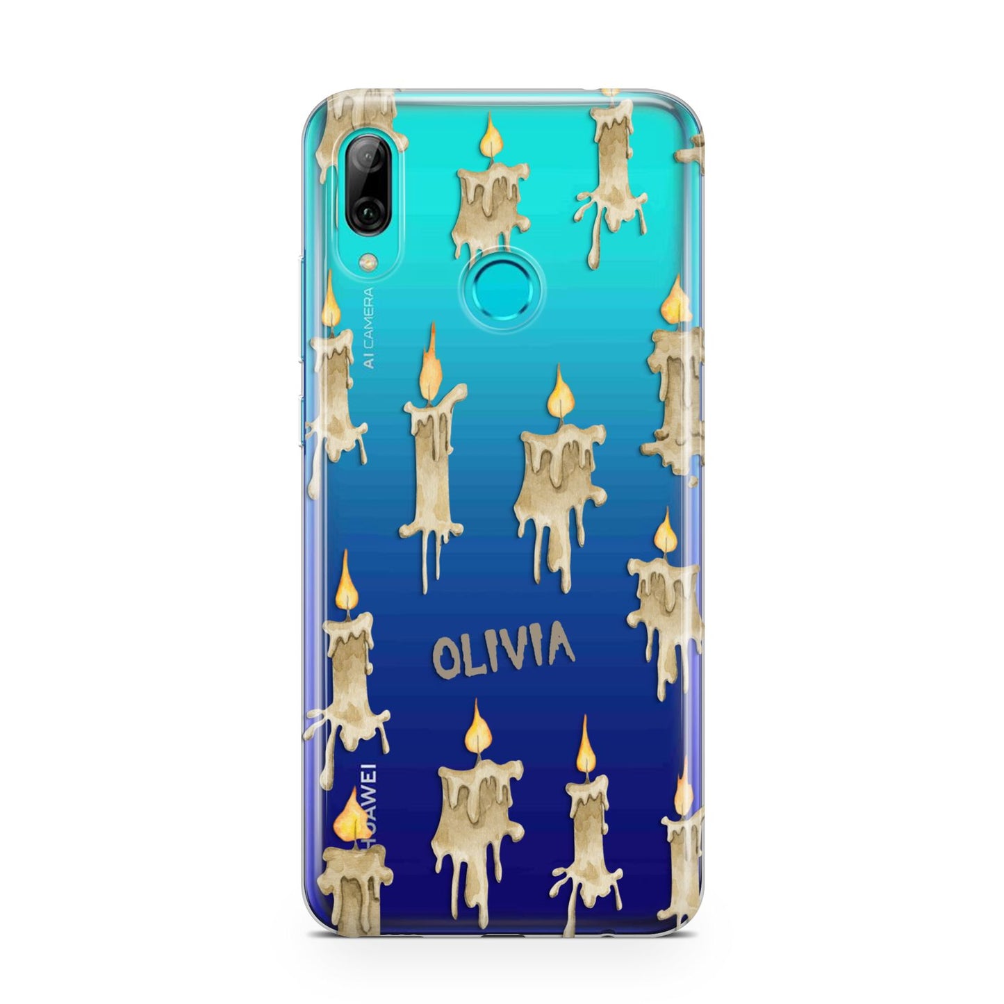 Halloween Creepy Candles Custom Huawei P Smart 2019 Case