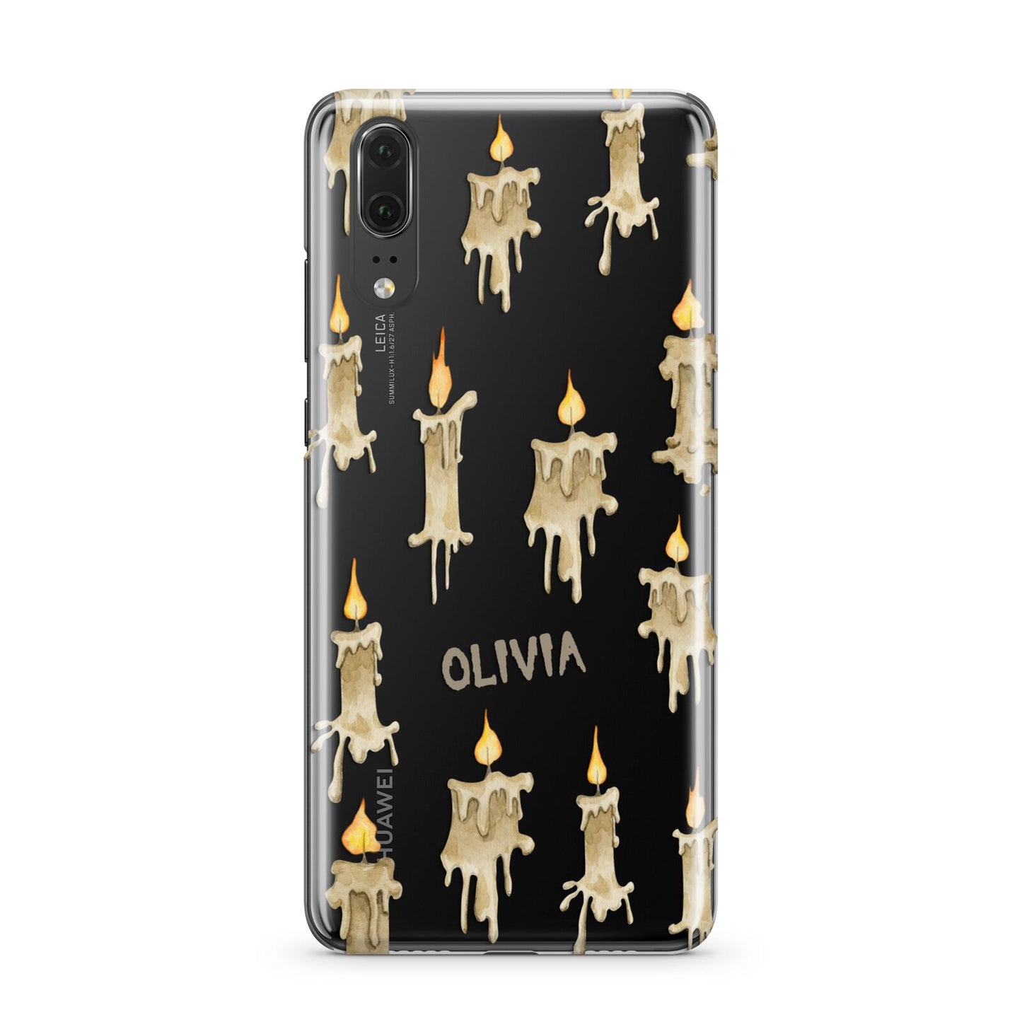 Halloween Creepy Candles Custom Huawei P20 Phone Case