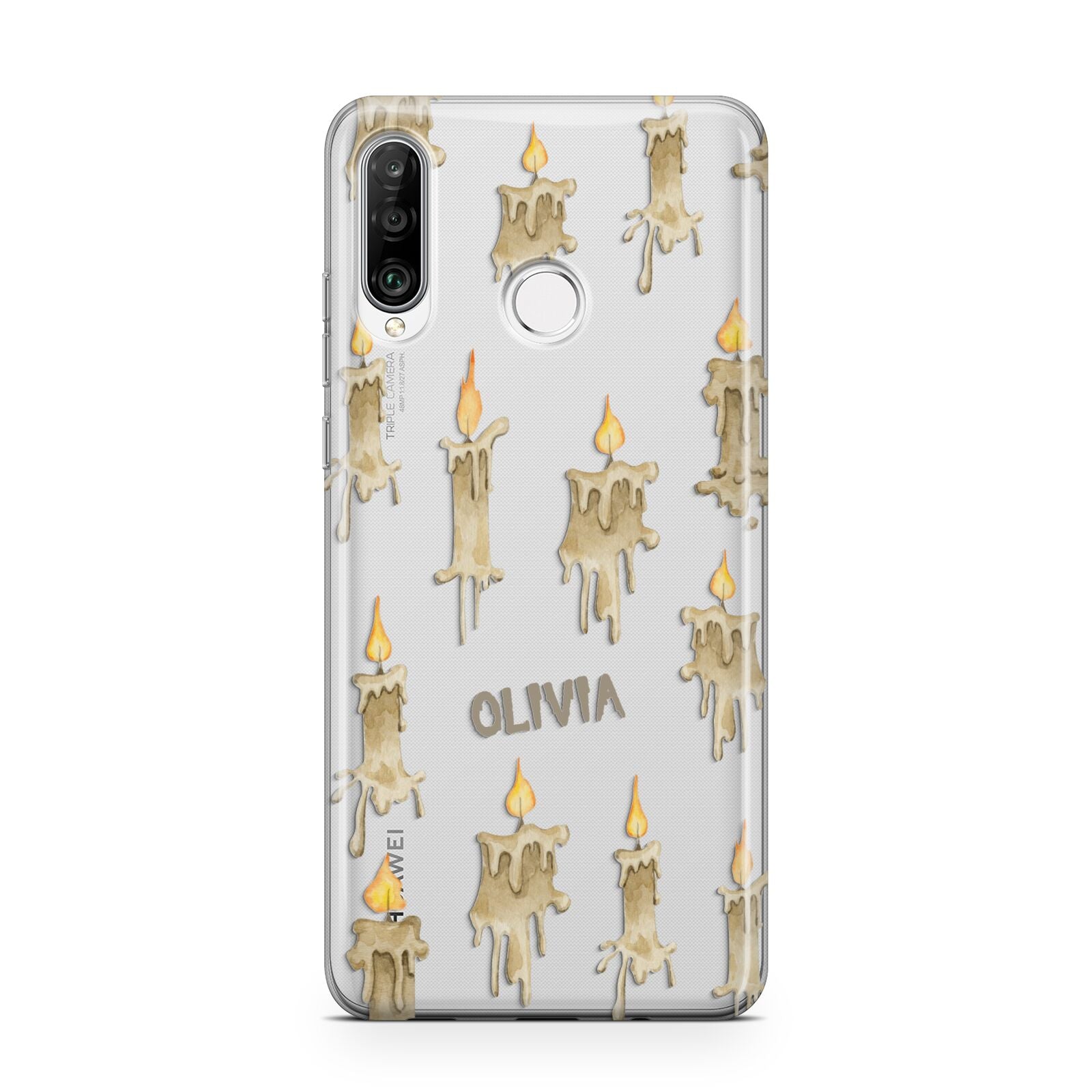 Halloween Creepy Candles Custom Huawei P30 Lite Phone Case