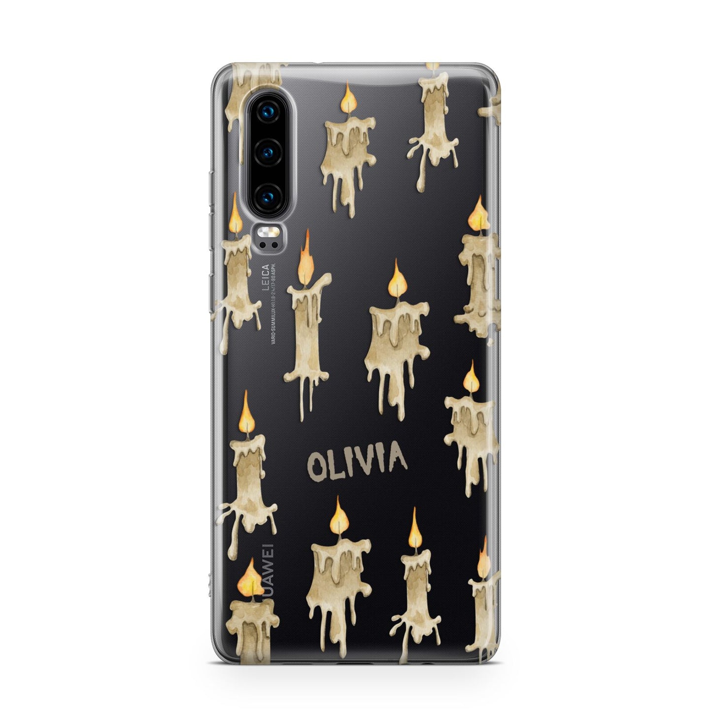 Halloween Creepy Candles Custom Huawei P30 Phone Case