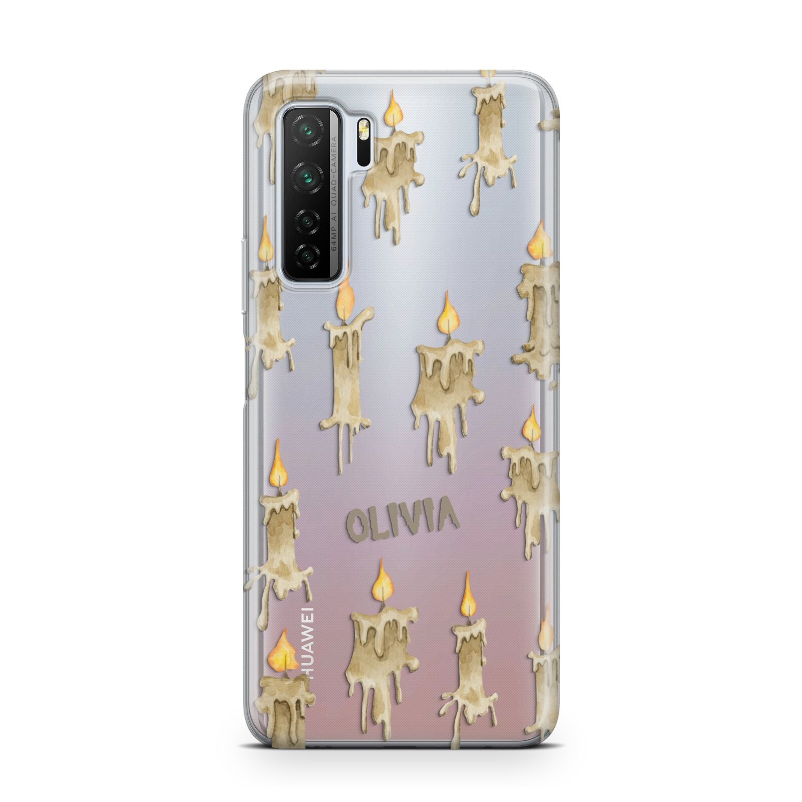 Halloween Creepy Candles Custom Huawei P40 Lite 5G Phone Case