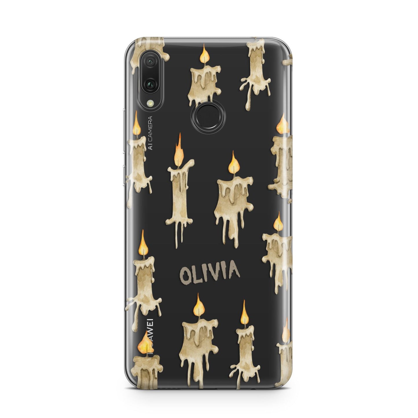 Halloween Creepy Candles Custom Huawei Y9 2019