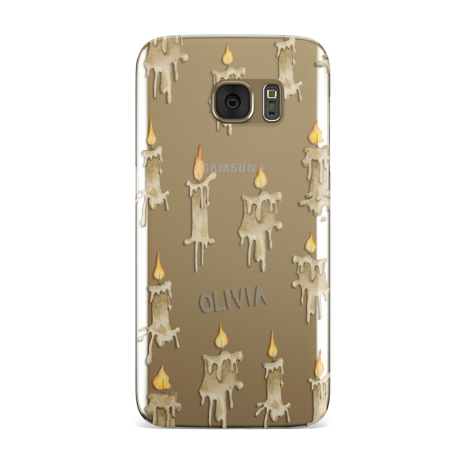 Halloween Creepy Candles Custom Samsung Galaxy Case