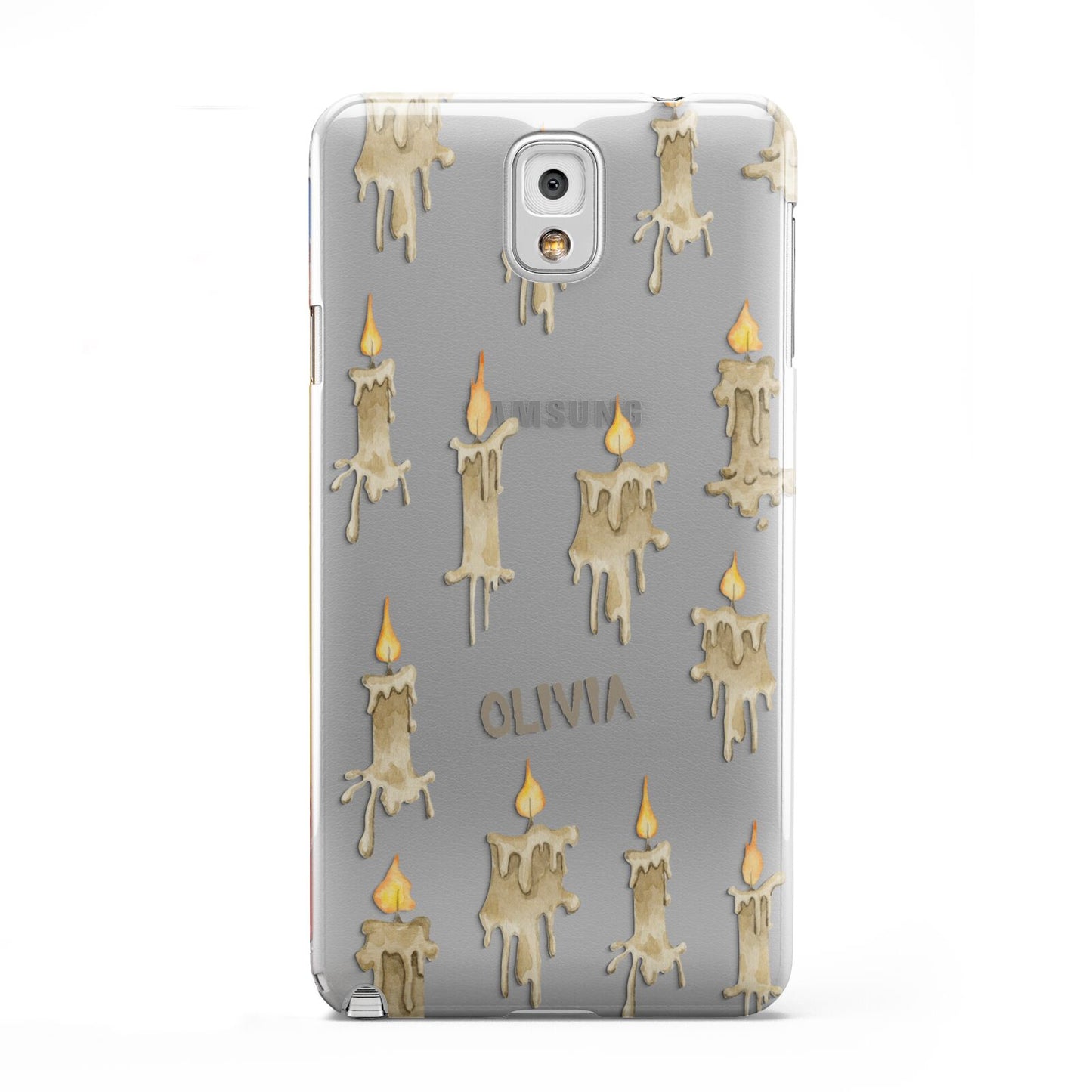 Halloween Creepy Candles Custom Samsung Galaxy Note 3 Case