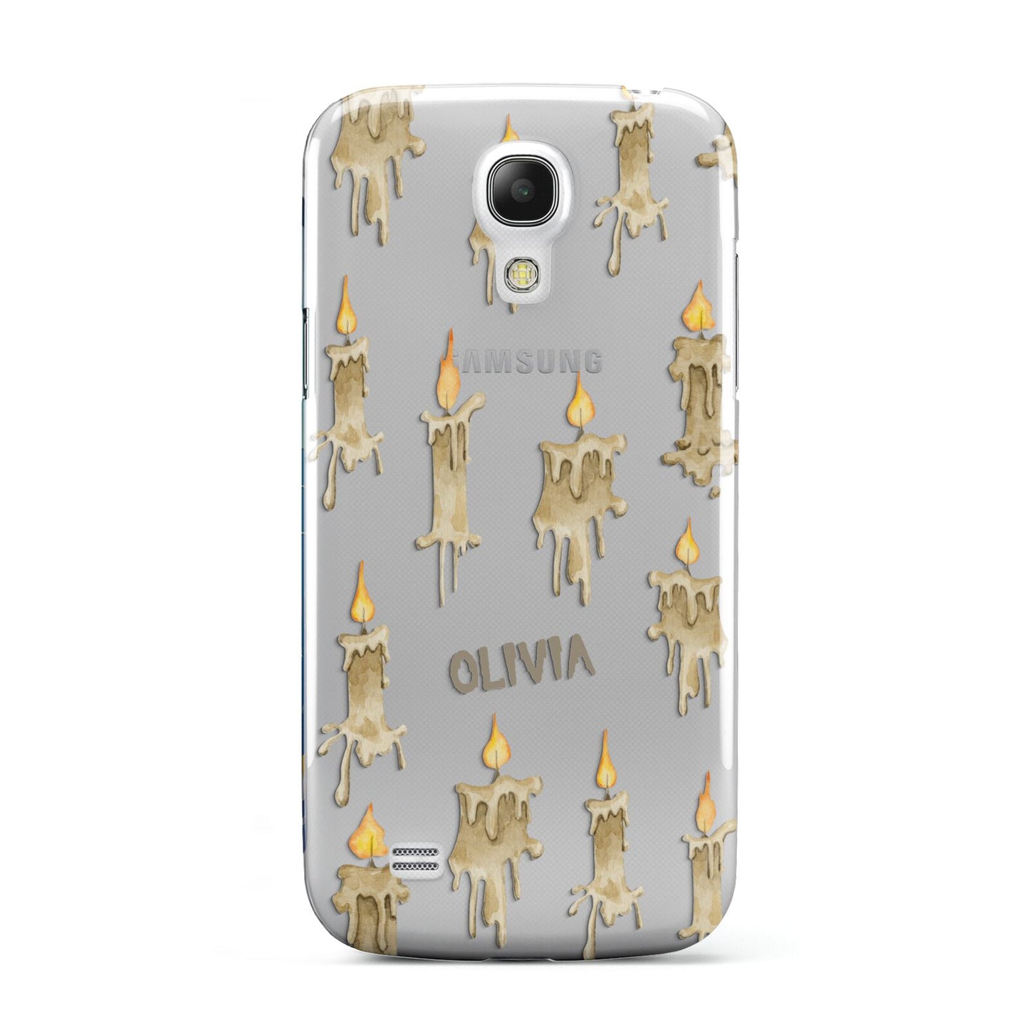 Halloween Creepy Candles Custom Samsung Galaxy S4 Mini Case