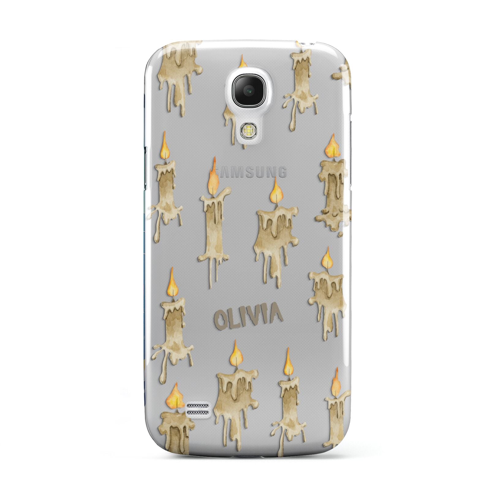 Halloween Creepy Candles Custom Samsung Galaxy S4 Mini Case