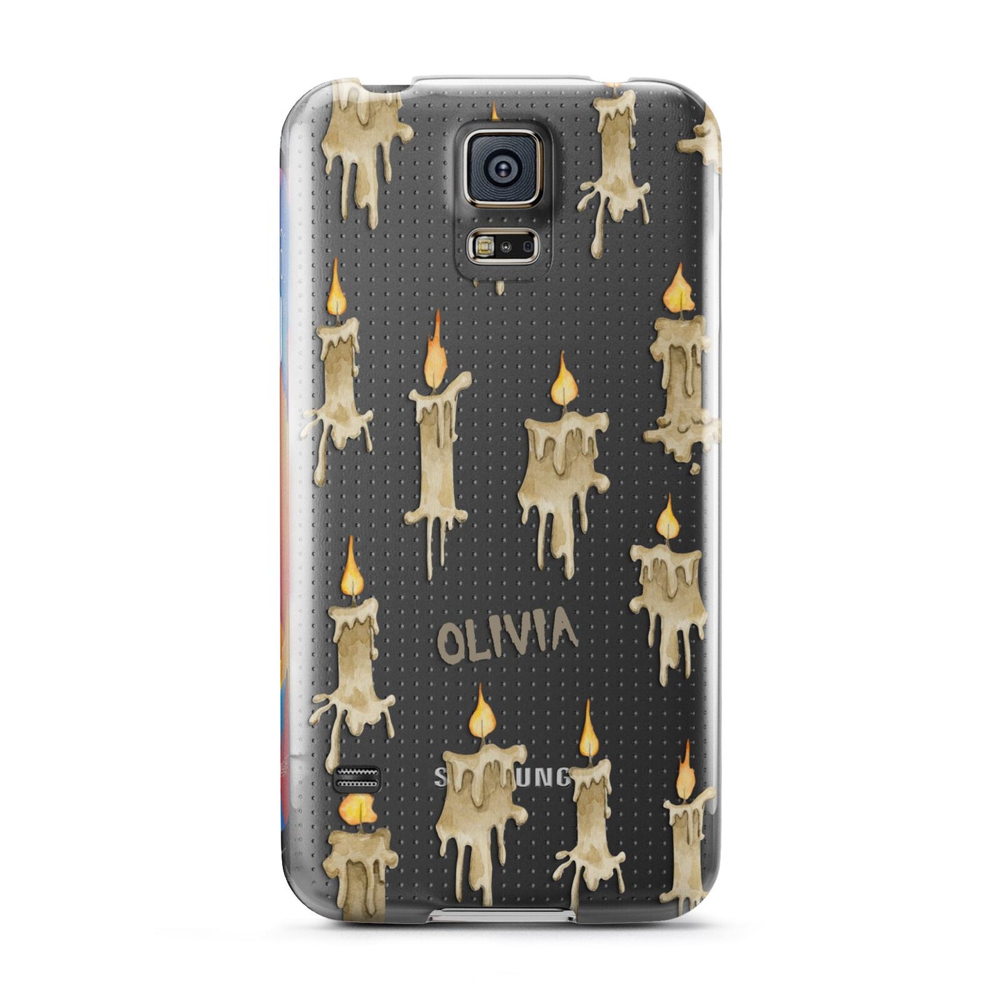 Halloween Creepy Candles Custom Samsung Galaxy S5 Case