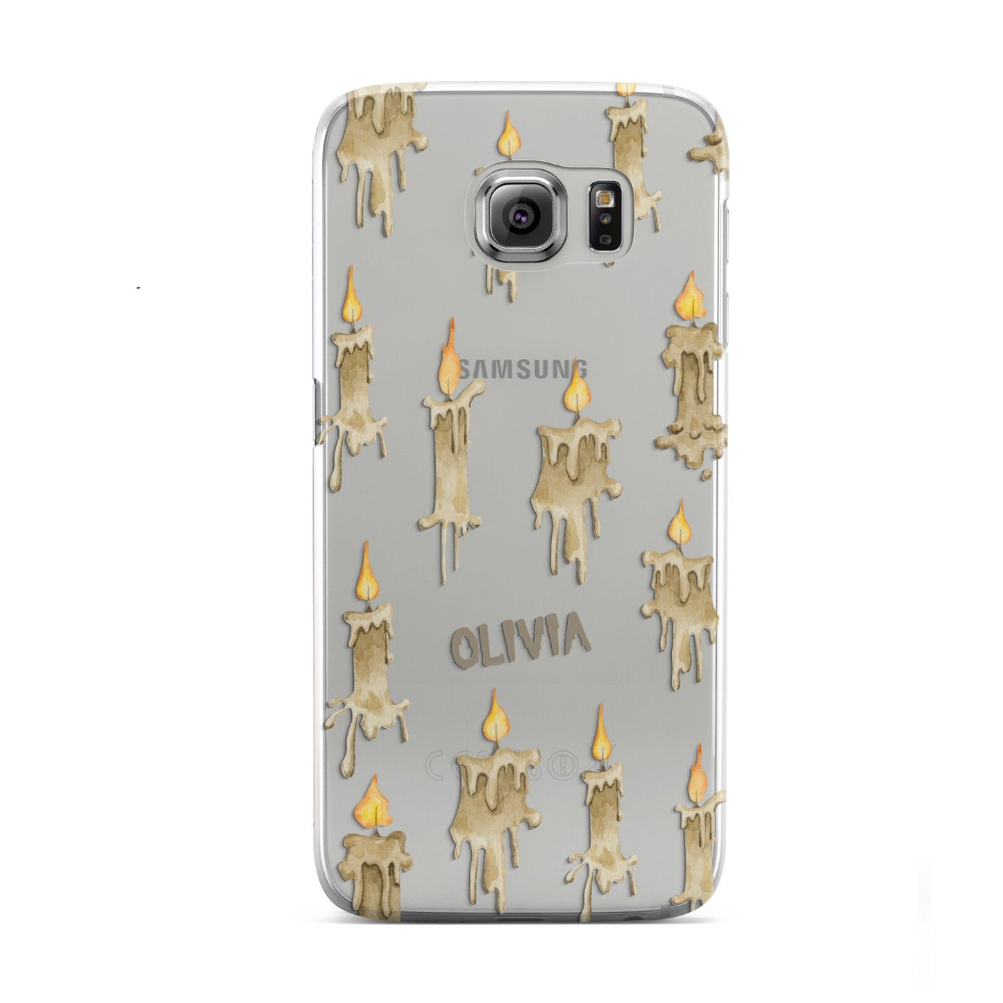 Halloween Creepy Candles Custom Samsung Galaxy S6 Case