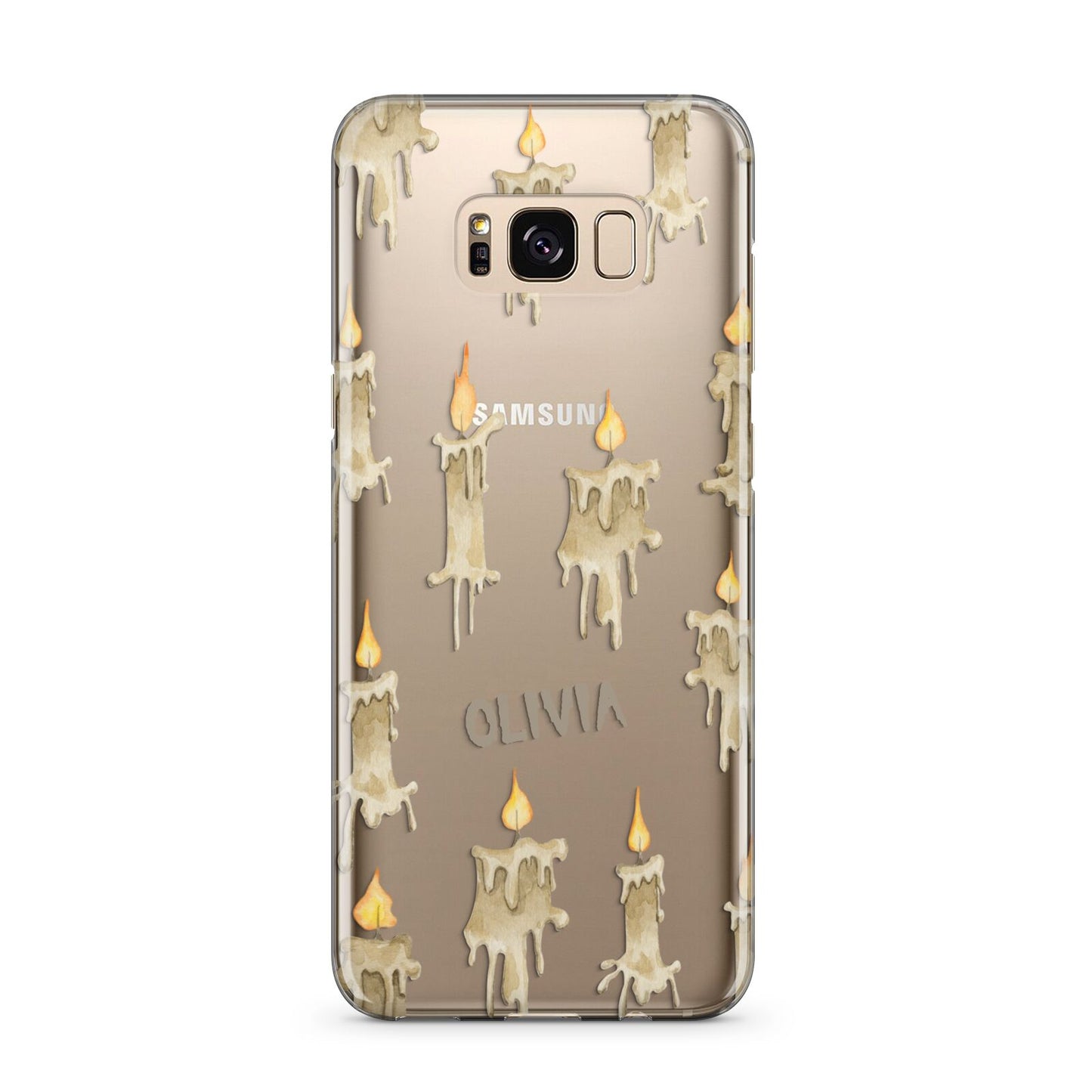 Halloween Creepy Candles Custom Samsung Galaxy S8 Plus Case