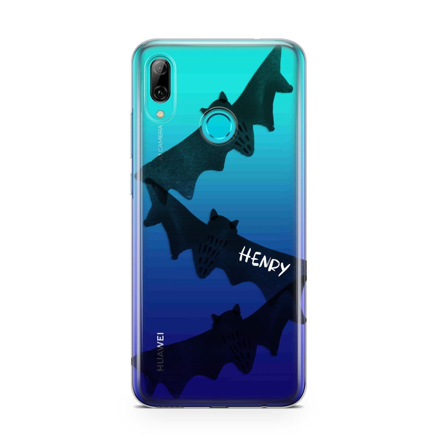 Halloween Custom Black Bats Huawei P Smart 2019 Case