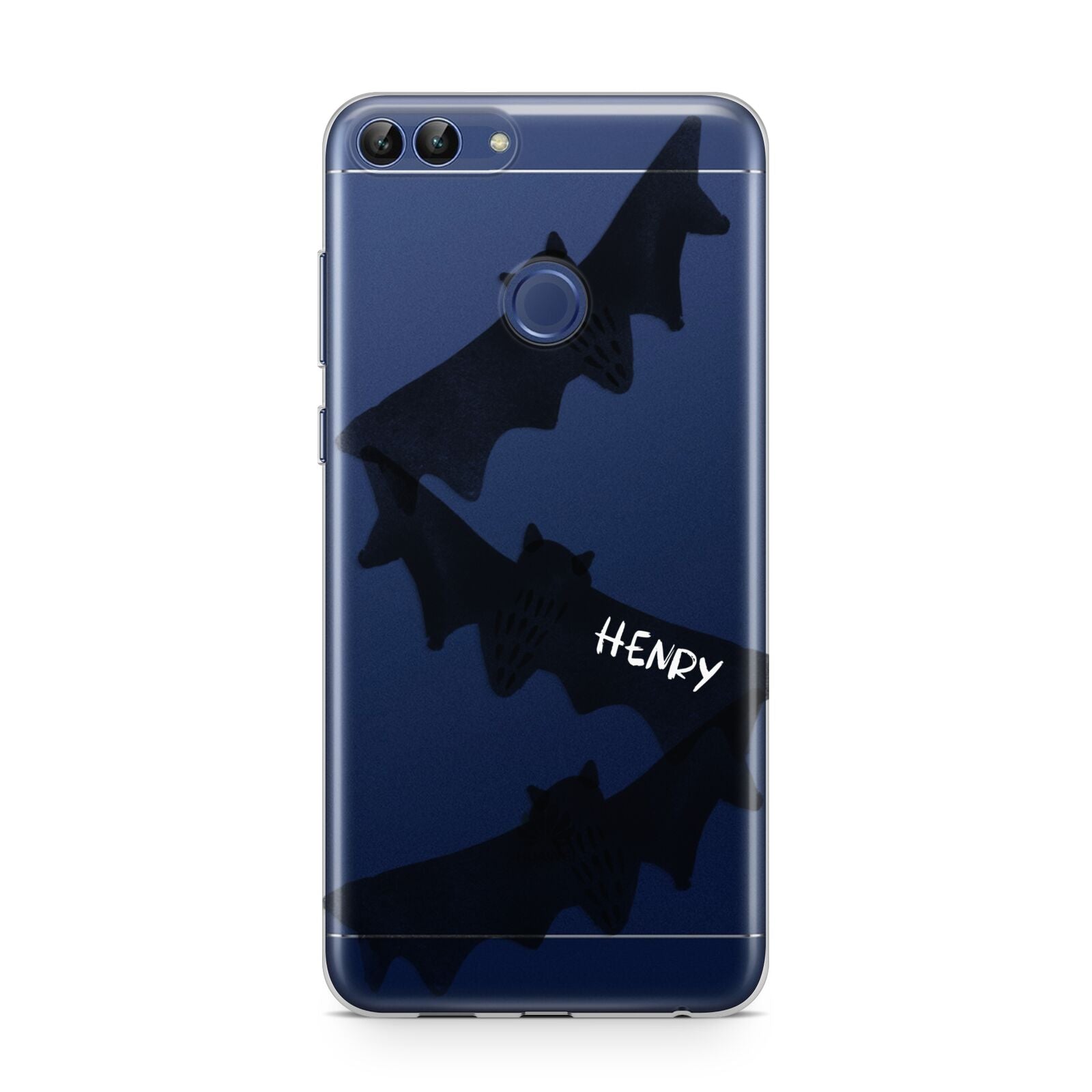 Halloween Custom Black Bats Huawei P Smart Case