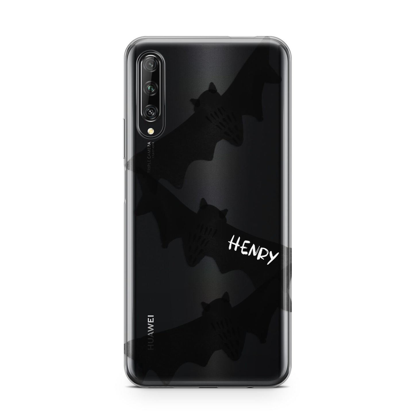 Halloween Custom Black Bats Huawei P Smart Pro 2019