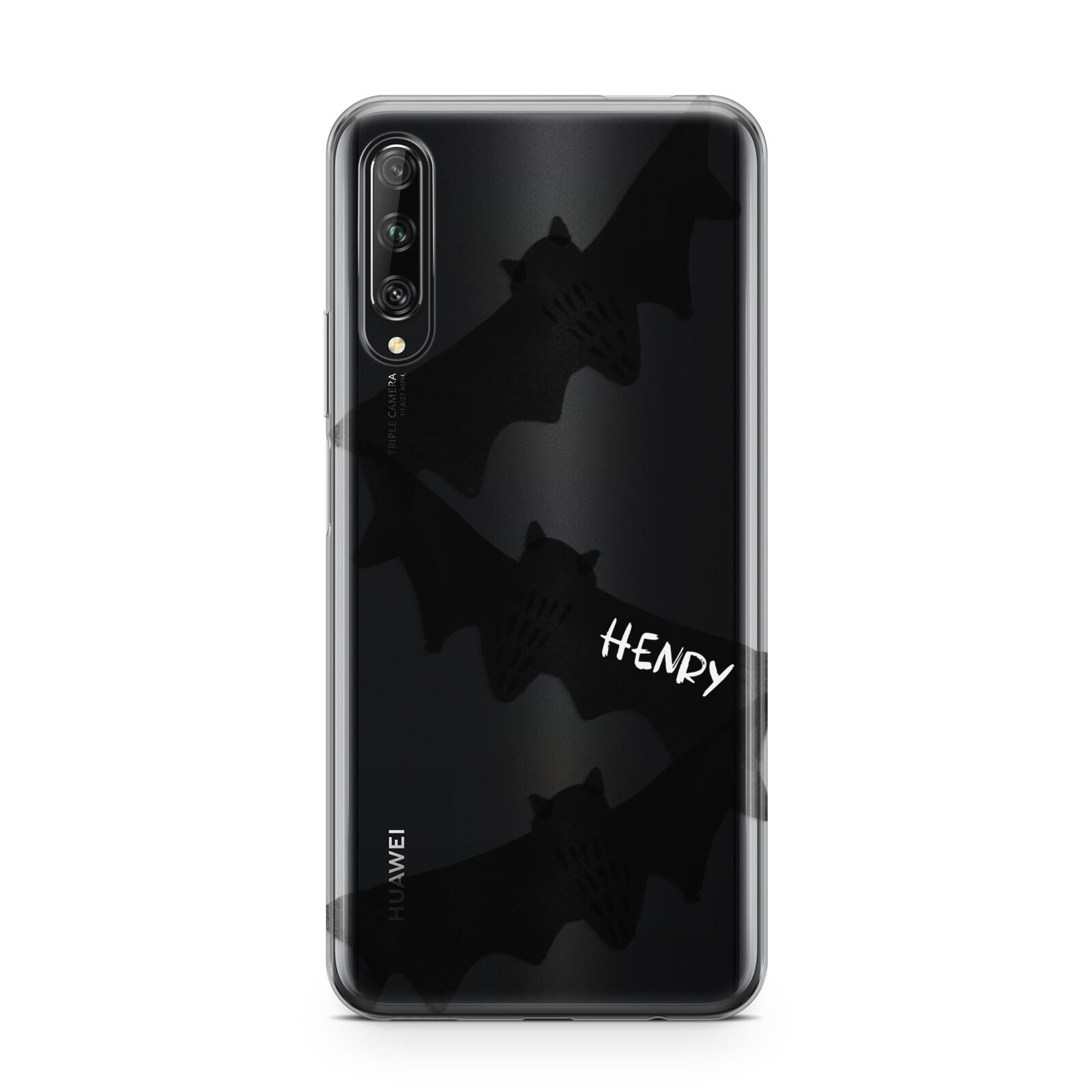 Halloween Custom Black Bats Huawei P Smart Pro 2019