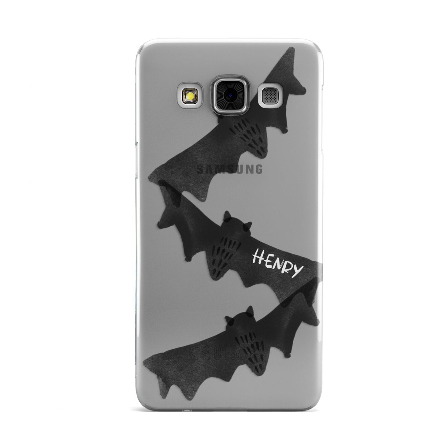 Halloween Custom Black Bats Samsung Galaxy A3 Case