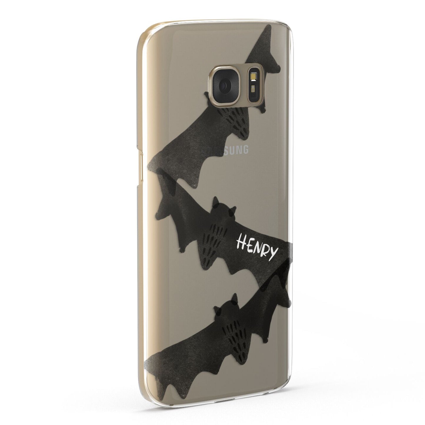 Halloween Custom Black Bats Samsung Galaxy Case Fourty Five Degrees