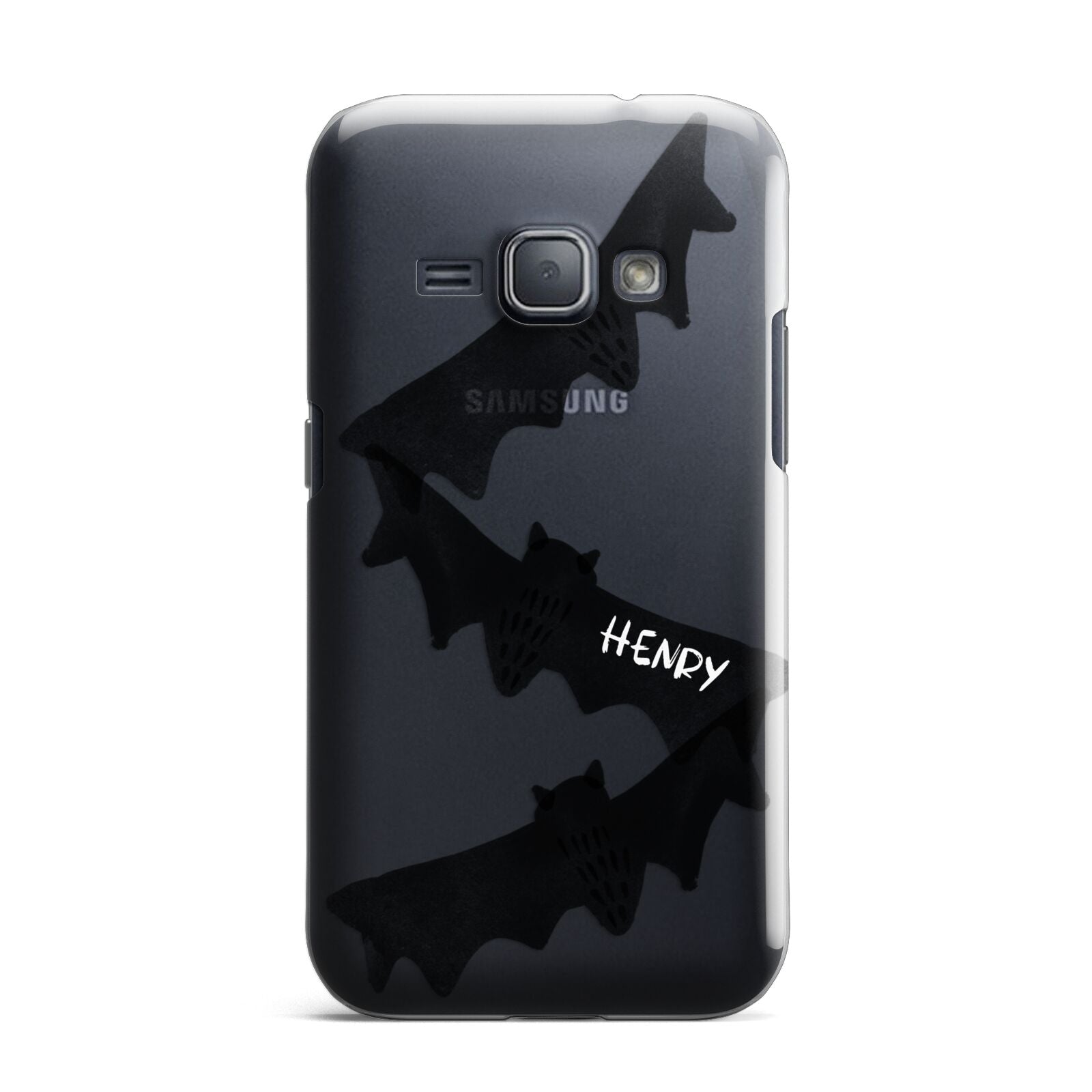 Halloween Custom Black Bats Samsung Galaxy J1 2016 Case