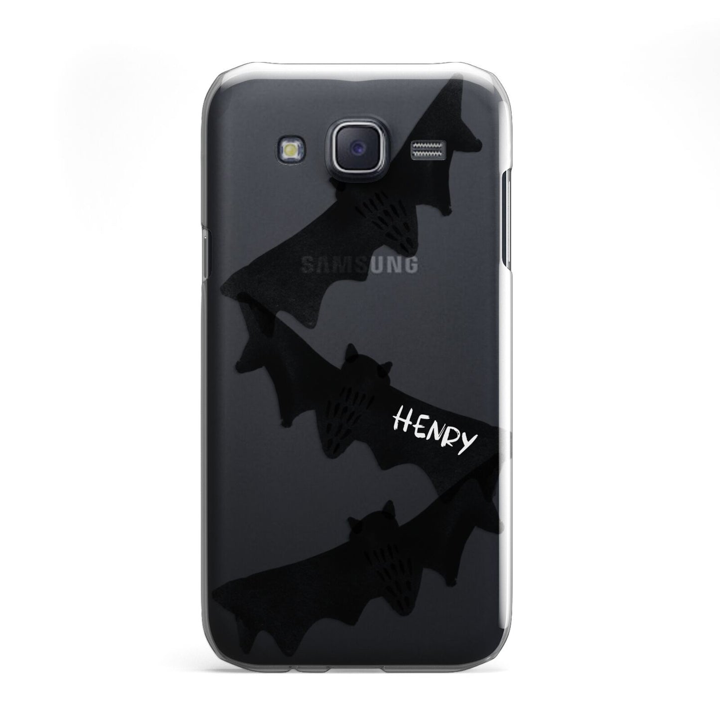 Halloween Custom Black Bats Samsung Galaxy J5 Case