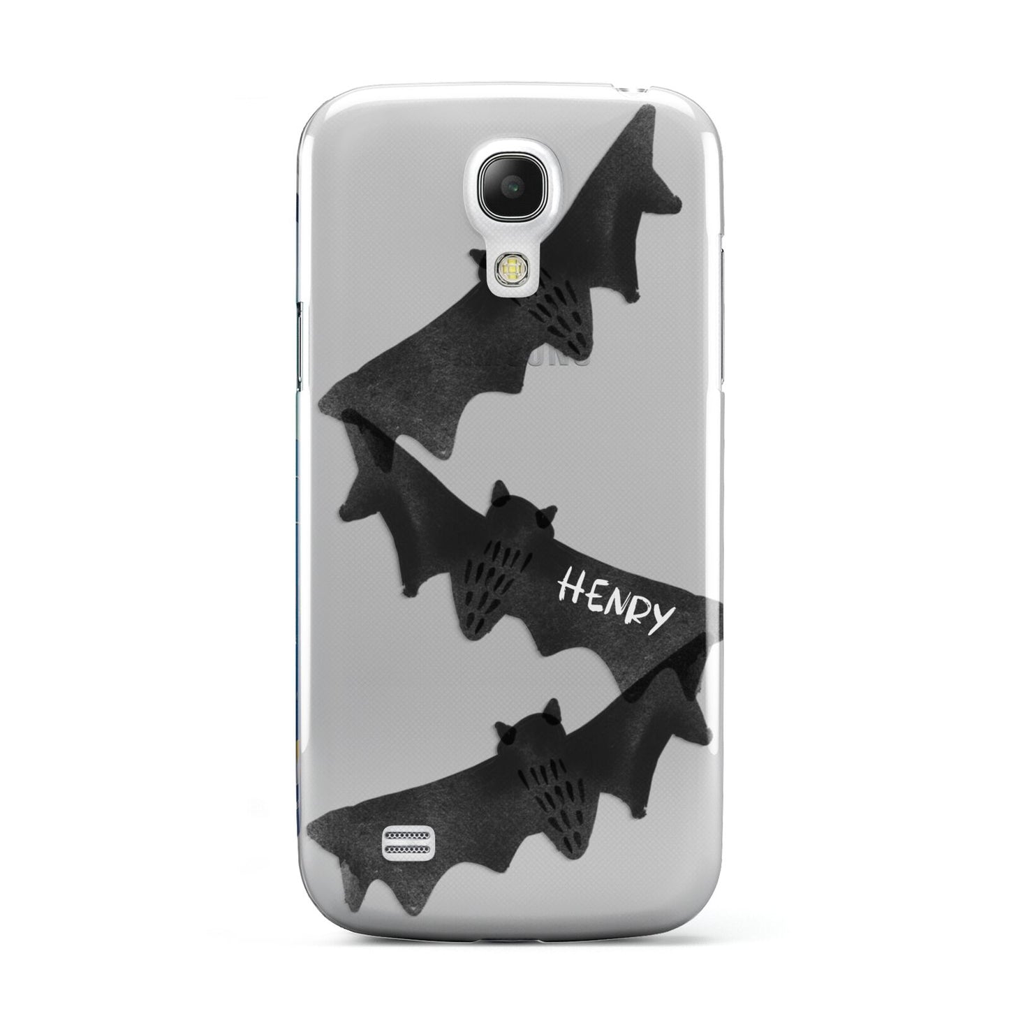 Halloween Custom Black Bats Samsung Galaxy S4 Mini Case