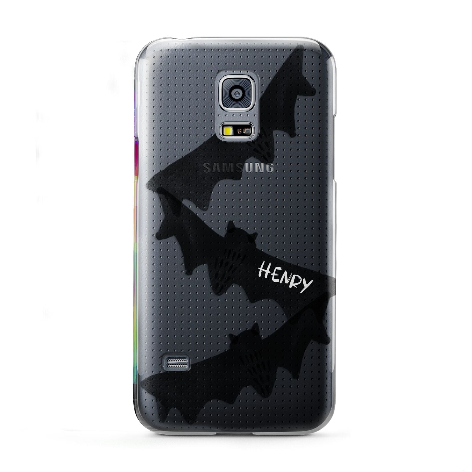 Halloween Custom Black Bats Samsung Galaxy S5 Mini Case