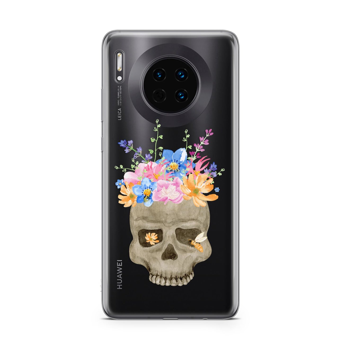 Halloween Flower Skull Huawei Mate 30