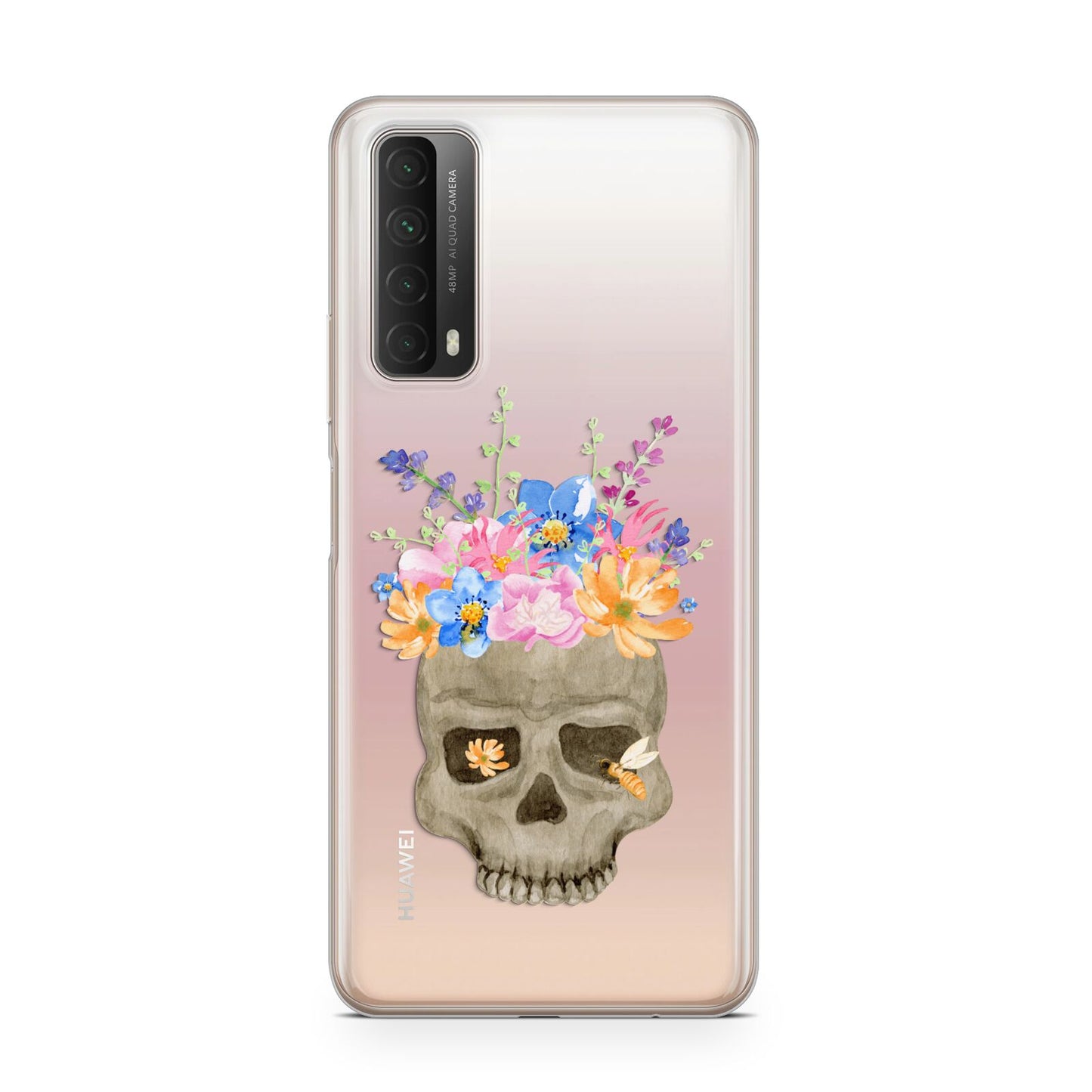 Halloween Flower Skull Huawei P Smart 2021