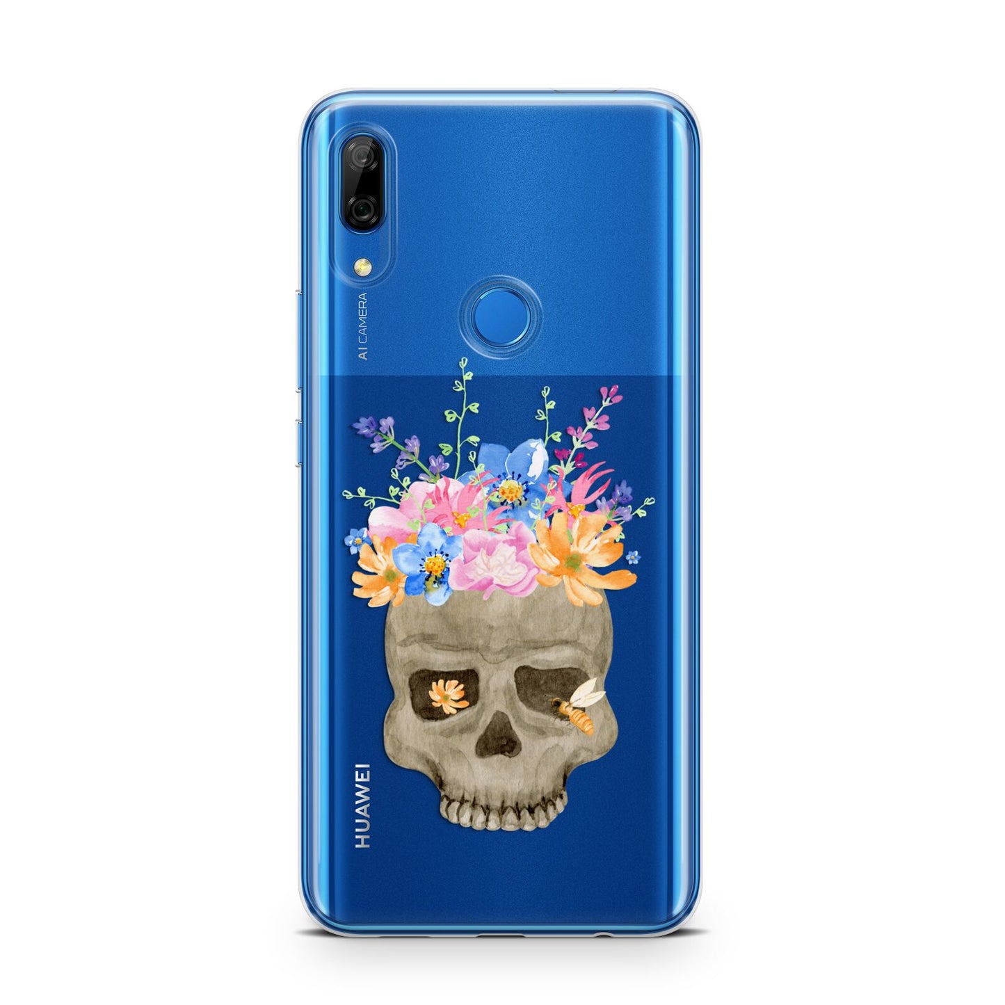 Halloween Flower Skull Huawei P Smart Z