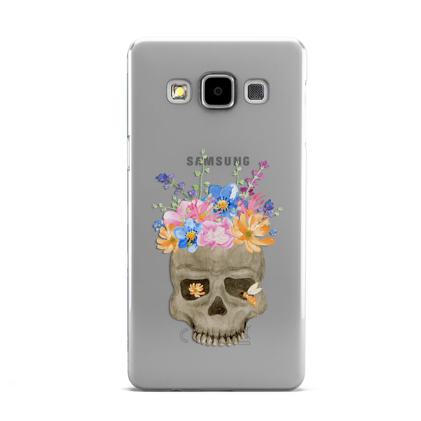 Halloween Flower Skull Samsung Galaxy A5 Case